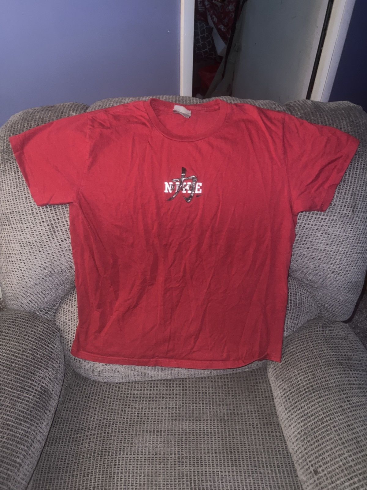 Nike Nike Oriental Logo Tee Size US XL / EU 56 / 4 - 1 Thumbnail