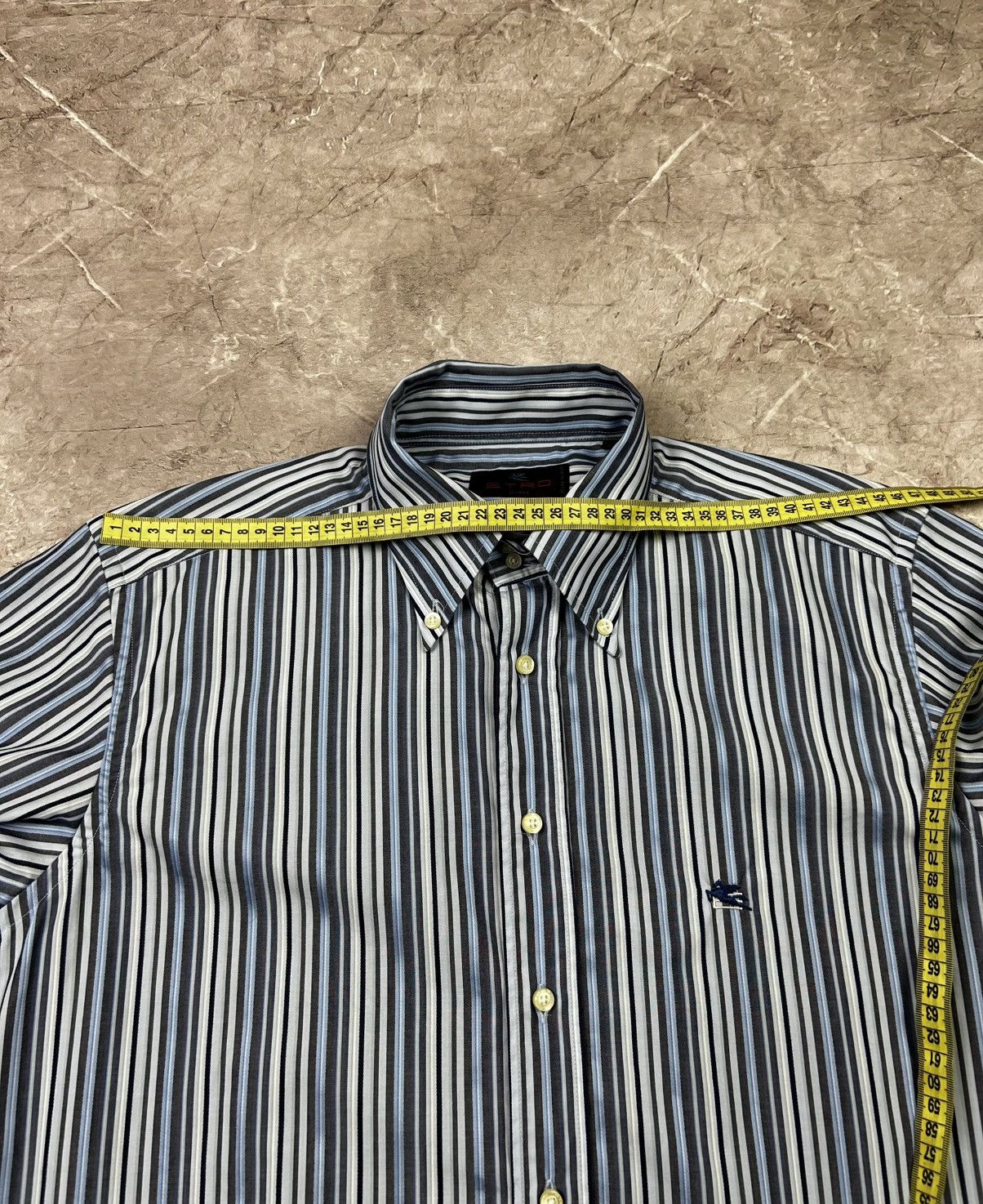 Etro Etro shirt long sleeve luxury streetwear Size M Size US M / EU 48-50 / 2 - 12 Thumbnail