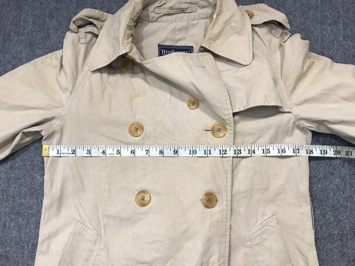 Burberry 90s Burberrys London For Maruzen Tokyo Trench Coat Jacket Size US S / EU 44-46 / 1 - 9 Thumbnail