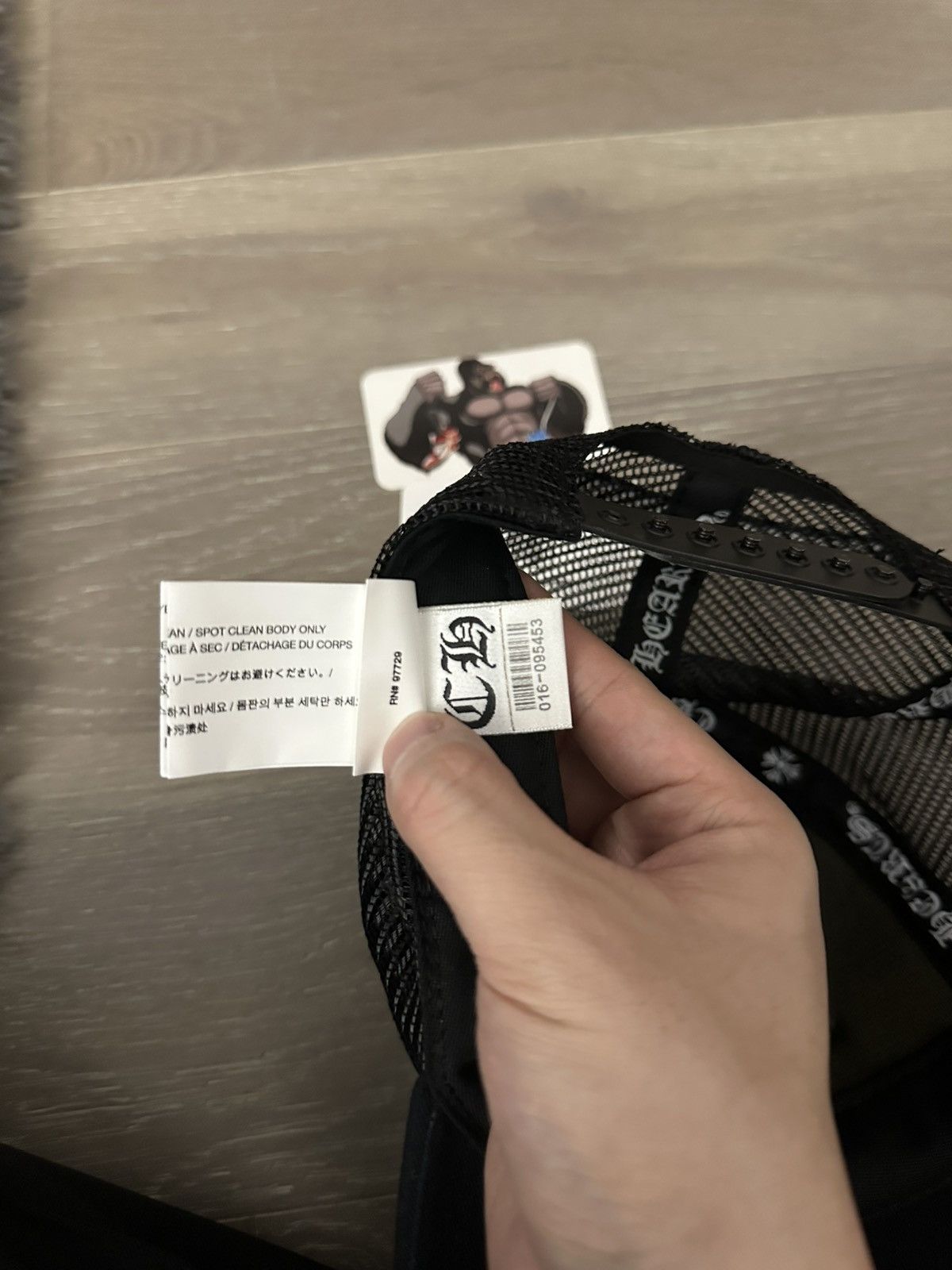 Chrome Hearts Chrome Hearts Matty Boy Chomper Trucker Hat 'Black/Sliver' Size ONE SIZE - 9 Thumbnail