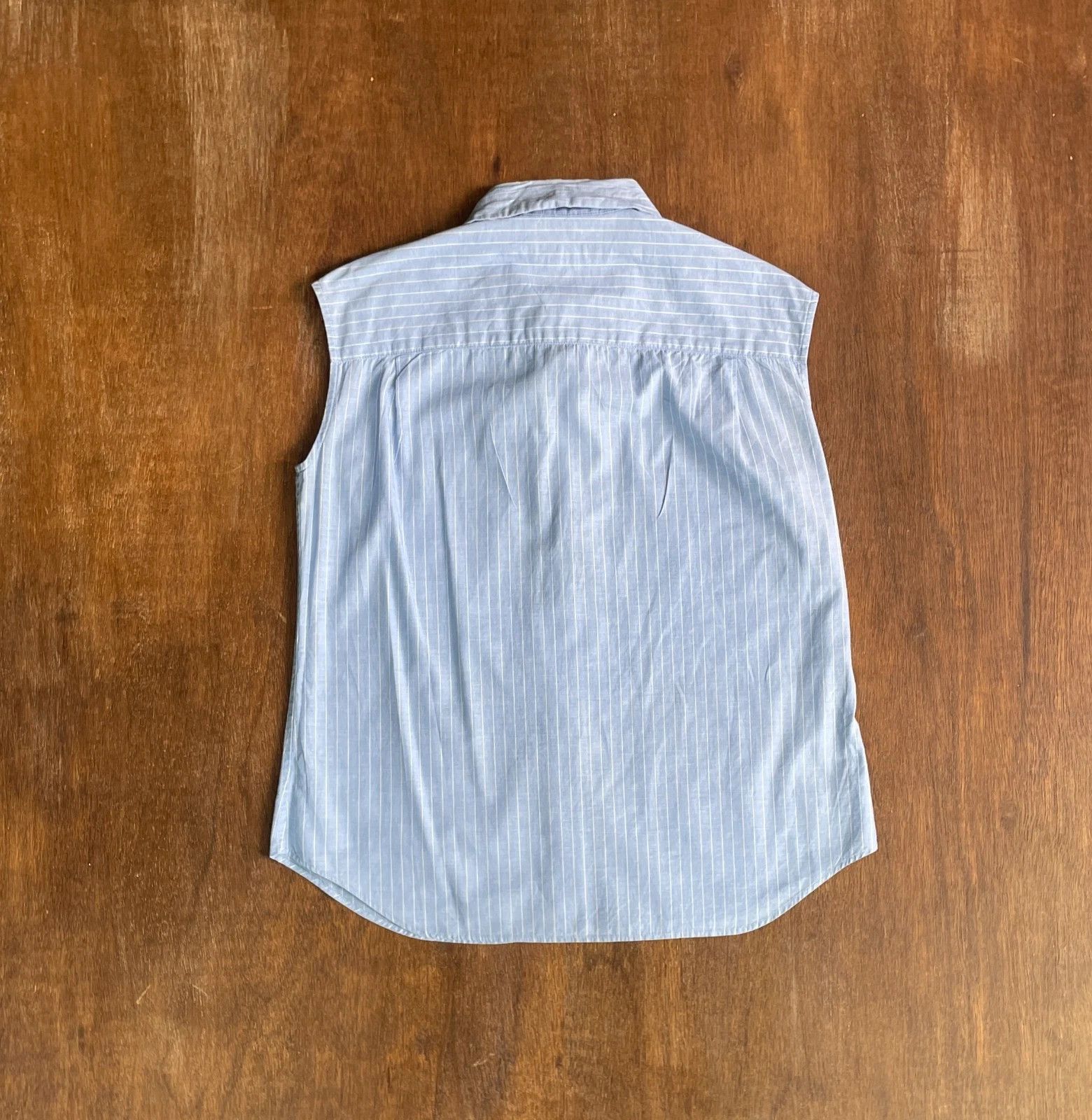 Y's Y's Yohji Yamamoto Sleeveless Stripped Shirt Size S / US 4 / IT 40 - 5 Thumbnail