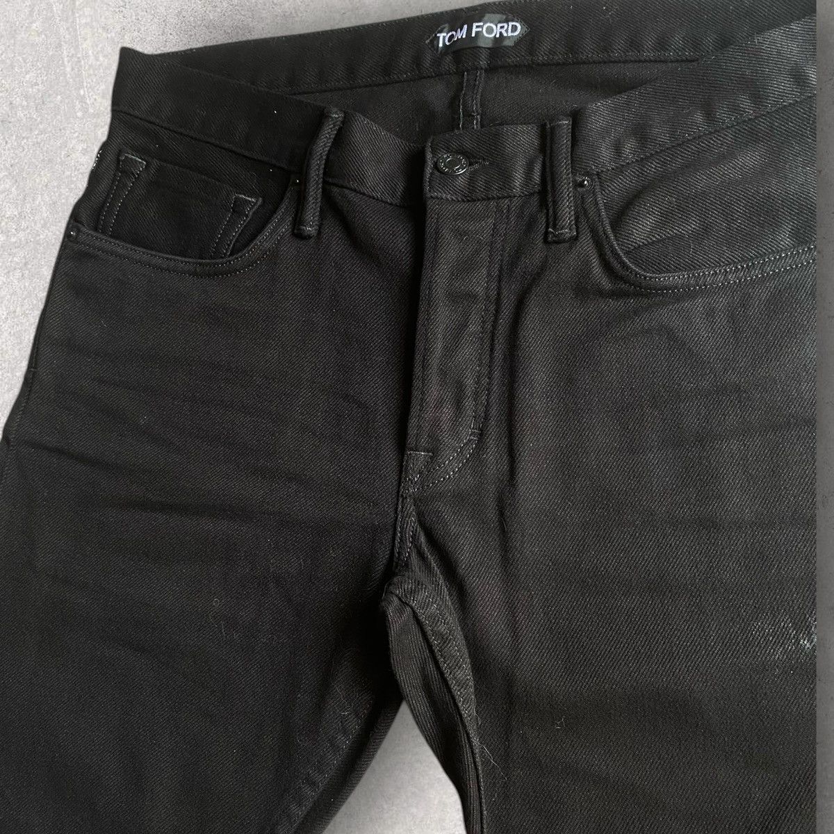 Tom Ford Tom Ford Brushing Cotton Slim Fit Denim Size US 33 - 1 Thumbnail