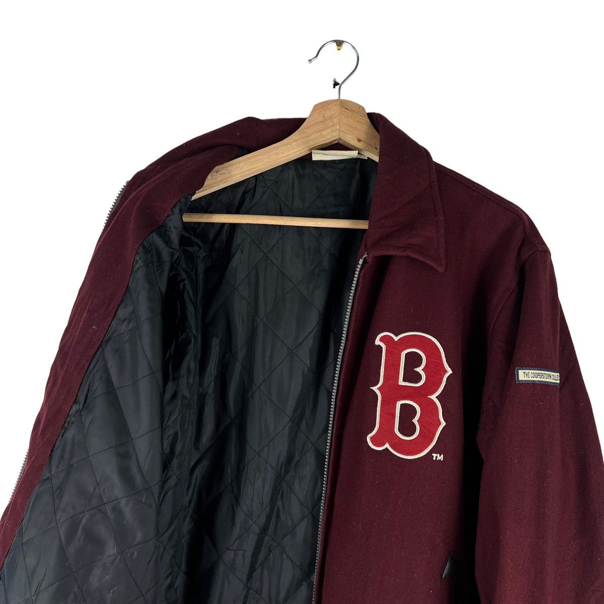 MLB 🔥VINTAGE VARSITY JACKET COOPERSTOWN SUMITOMO CORPORATION Size US M / EU 48-50 / 2 - 10 Thumbnail
