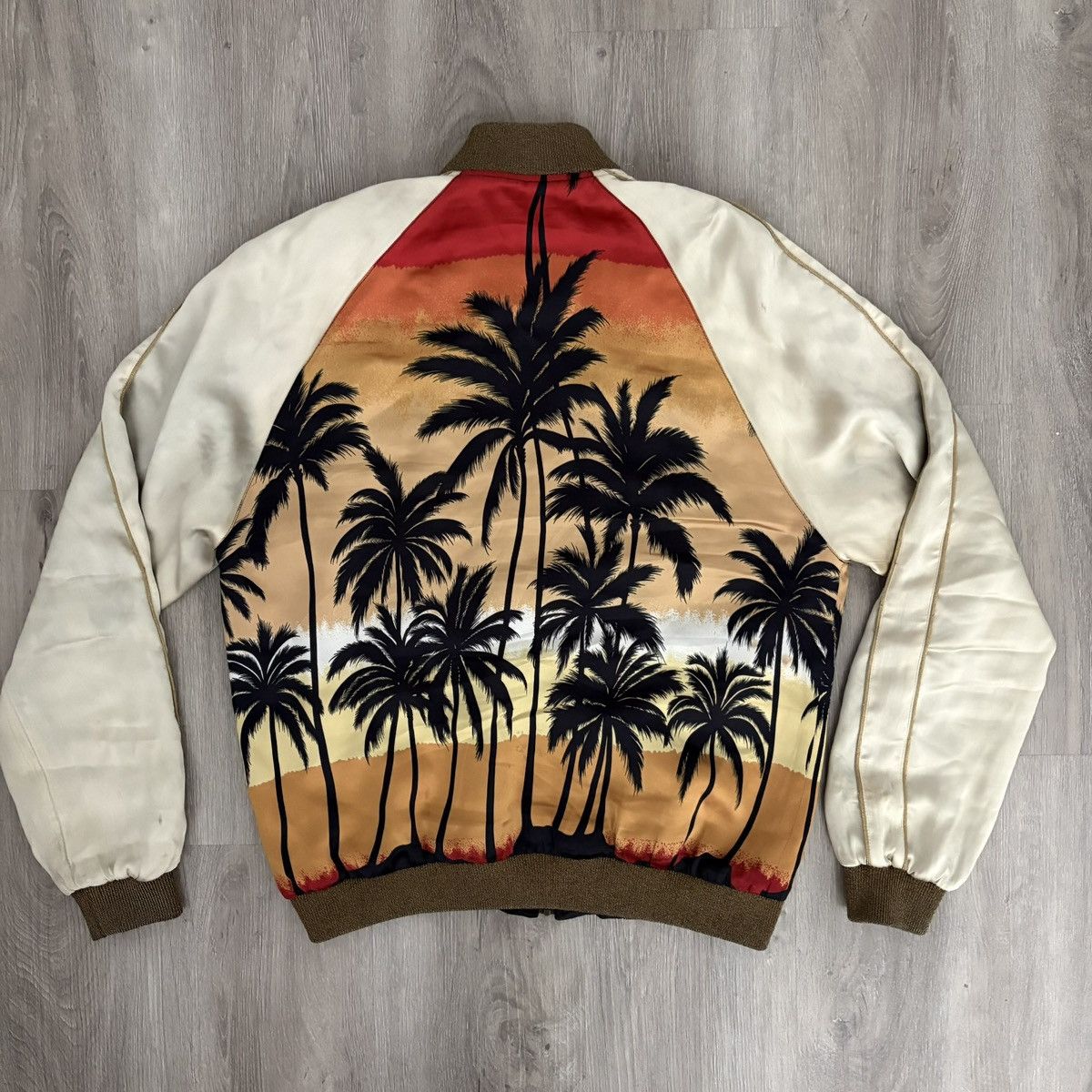 Saint Laurent Paris　 2016SS　 花柄ジャケット 46 Saint Laurent Paris Saint Laurent Paris SS16 Surf Sound jacket