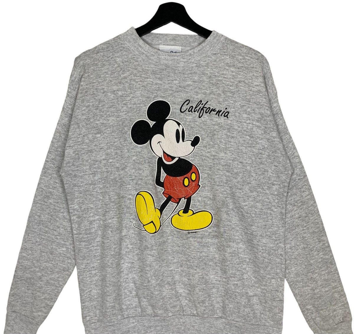 Mickey Mouse × Velva Sheen × Vintage Vintage Velva Sheen Mickey Mouse Disney Crewneck Sweatshirt Size US M / EU 48-50 / 2 - 2 Thumbnail