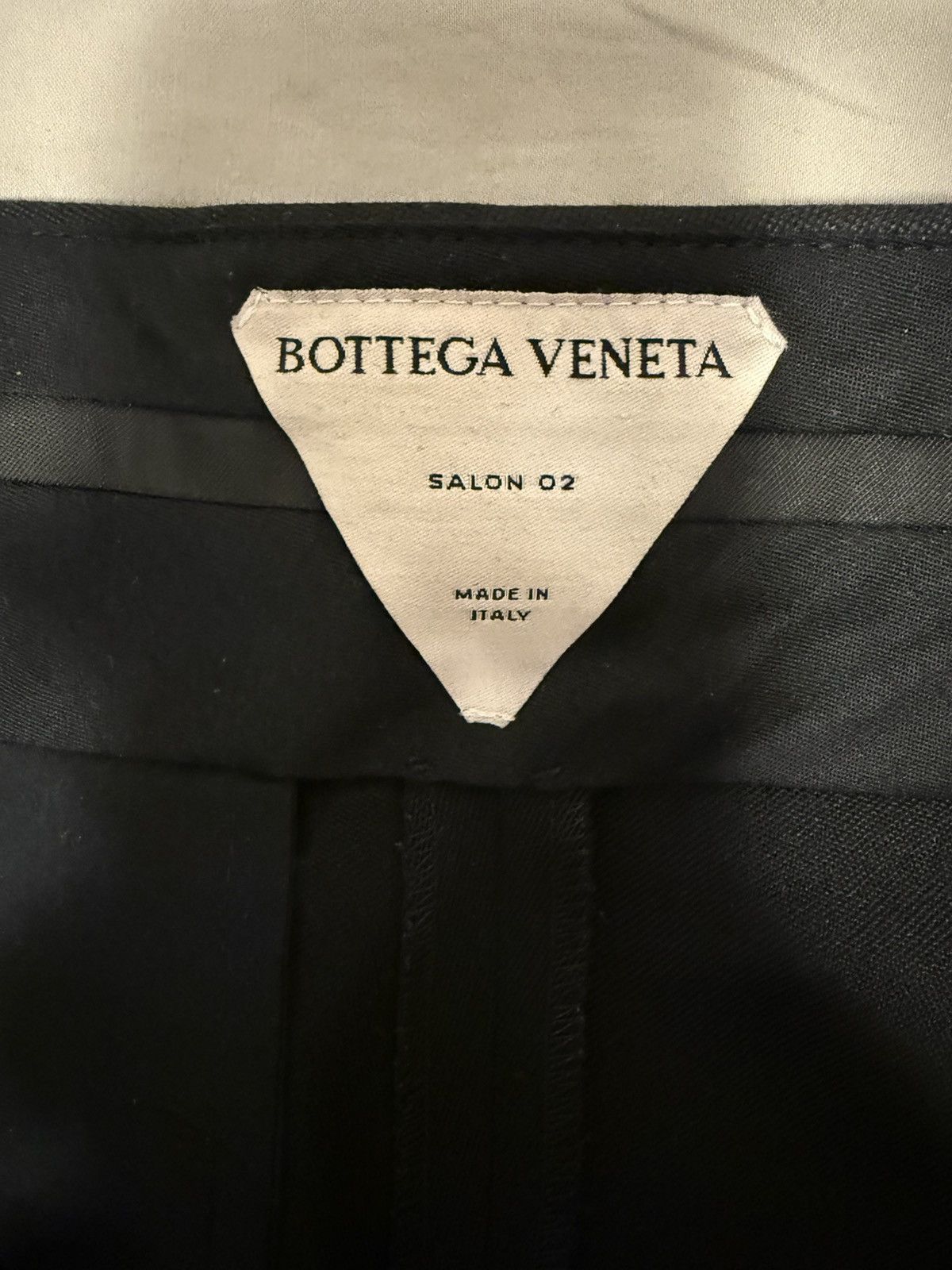 Bottega Veneta Bottega Veneta Black Wool Straight Dress Pants Size US 34 / EU 50 - 6 Thumbnail
