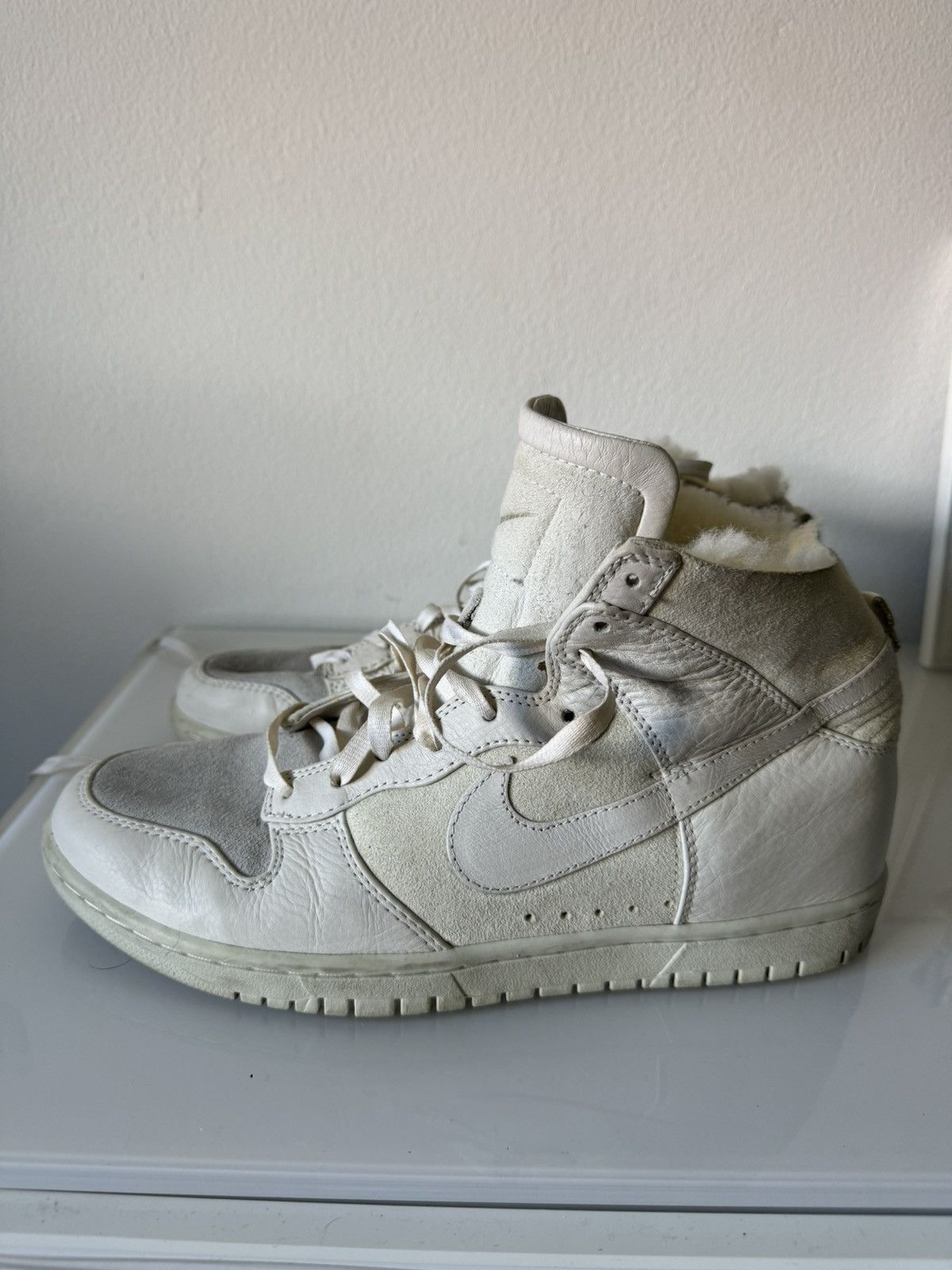 Nike Nike Dunk Hi Lux SP Sherpa Size US 11.5 / EU 44-45 - 1 Thumbnail