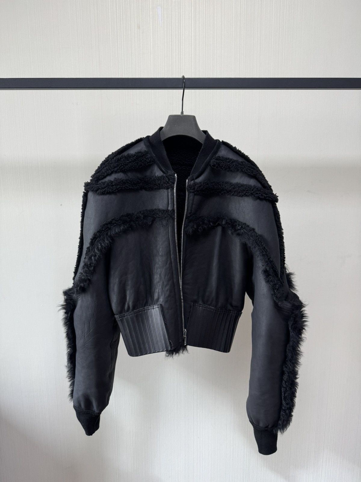 Rick Owens Rick owens24FW Leather Bomber jacket Size US M / EU 48-50 / 2 - 6 Thumbnail