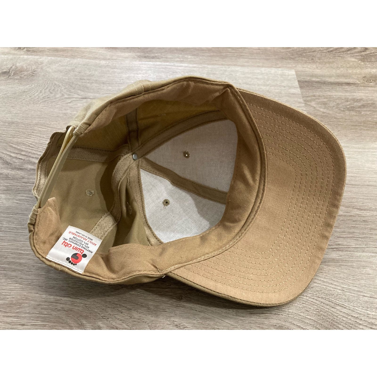 Other Vintage Cleveland Browns Beige Bill Snapback Hat Adult OS Size ONE SIZE - 3 Thumbnail