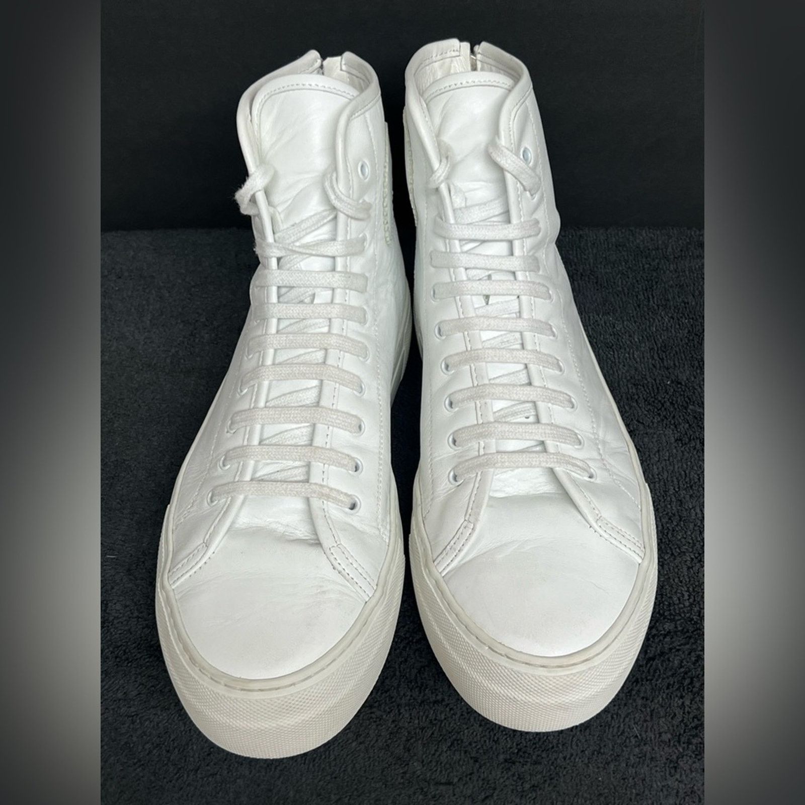 Common Projects Common Projects Woman Leather Tournament High Eu 40 US 10.5 Size US 10.5 / IT 40.5 - 4 Thumbnail