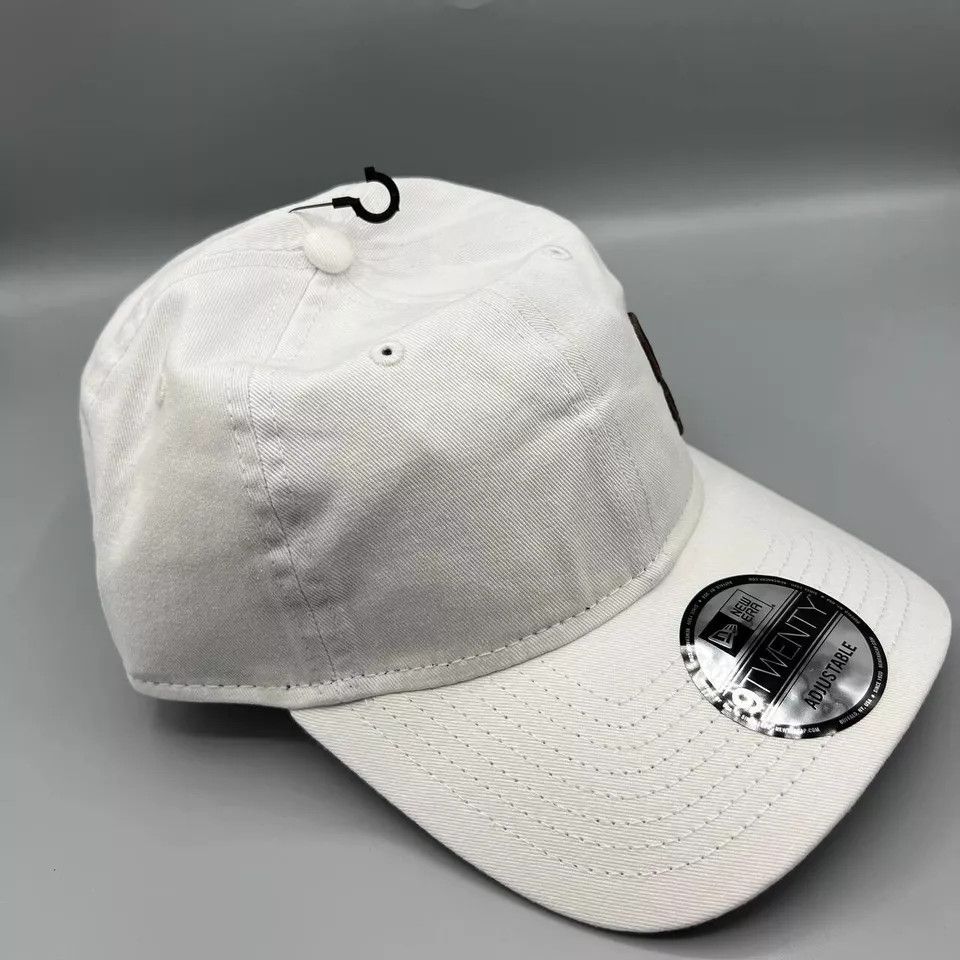 New Era San Diego Padres Hat Men White Strap Back Cap New Size ONE SIZE - 3 Thumbnail