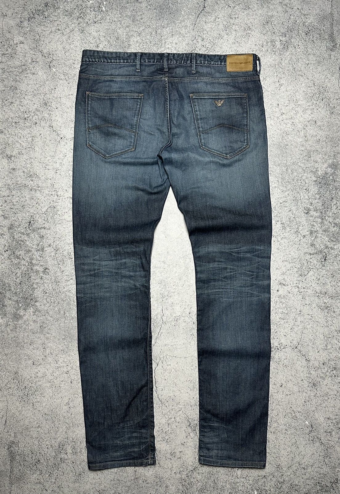 Emporio Armani Emporio Armani Jeans Metal Logo Pants 38 x 34 Size US 38 / EU 54 - 1 Thumbnail
