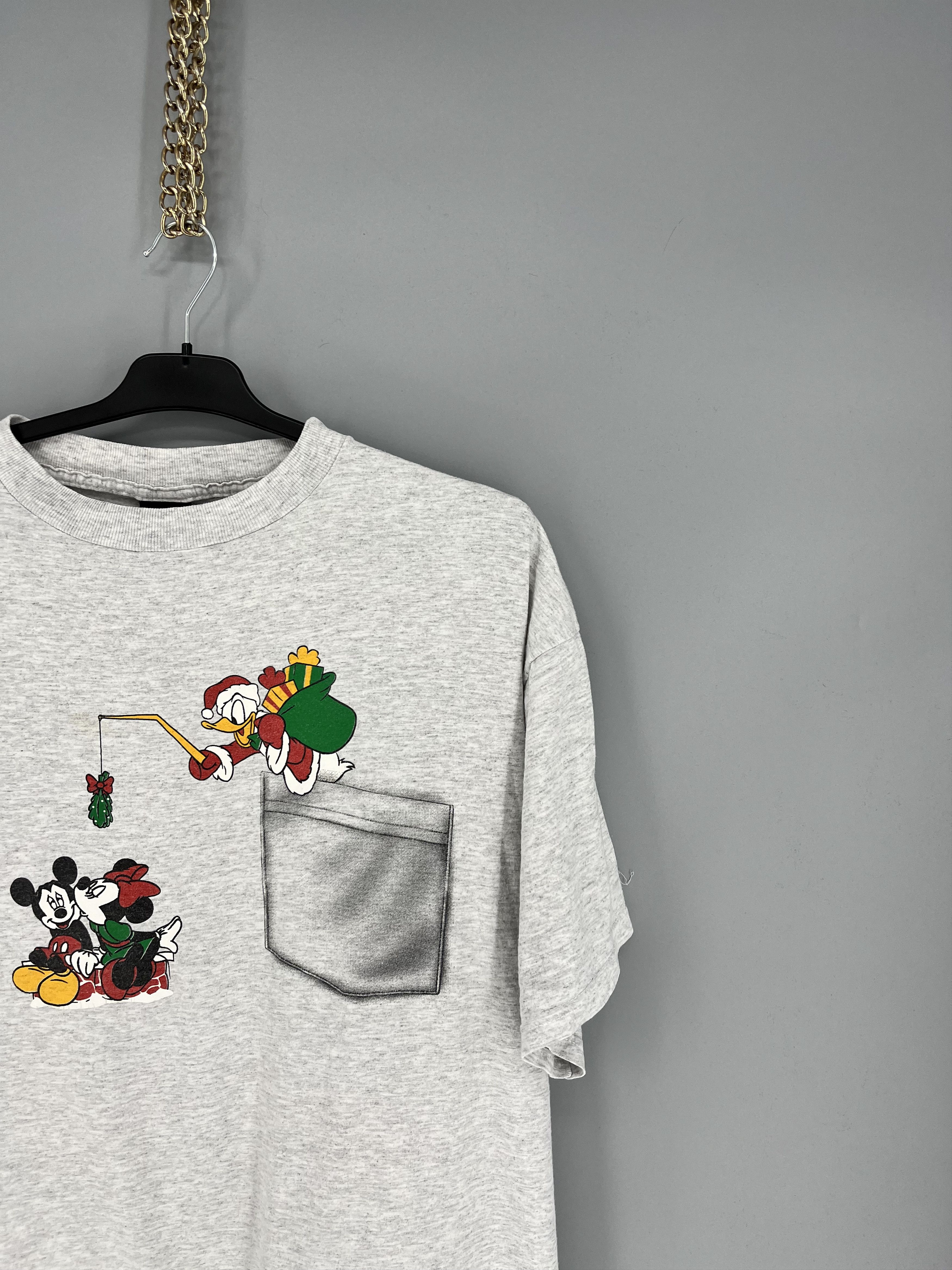 Disney Vintage 90s Mickey And Minnie Mouse Shirt Christian's Theme Size US XL / EU 56 / 4 - 5 Thumbnail