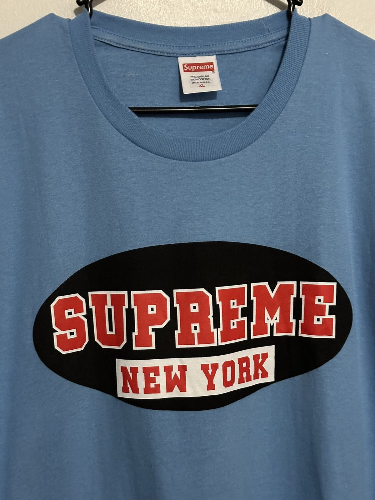 Supreme Supreme New York Tee Size US XL / EU 56 / 4 - 2 Thumbnail