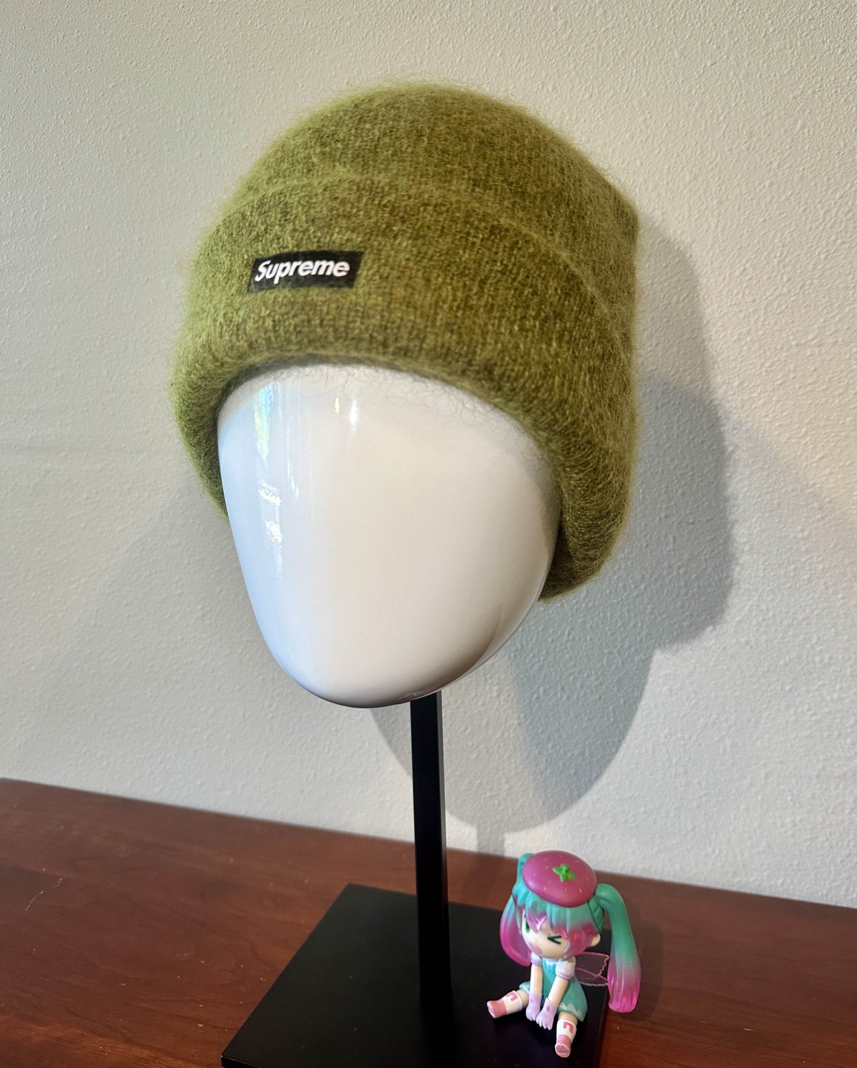 Lime Green Supreme Beanie Grailed