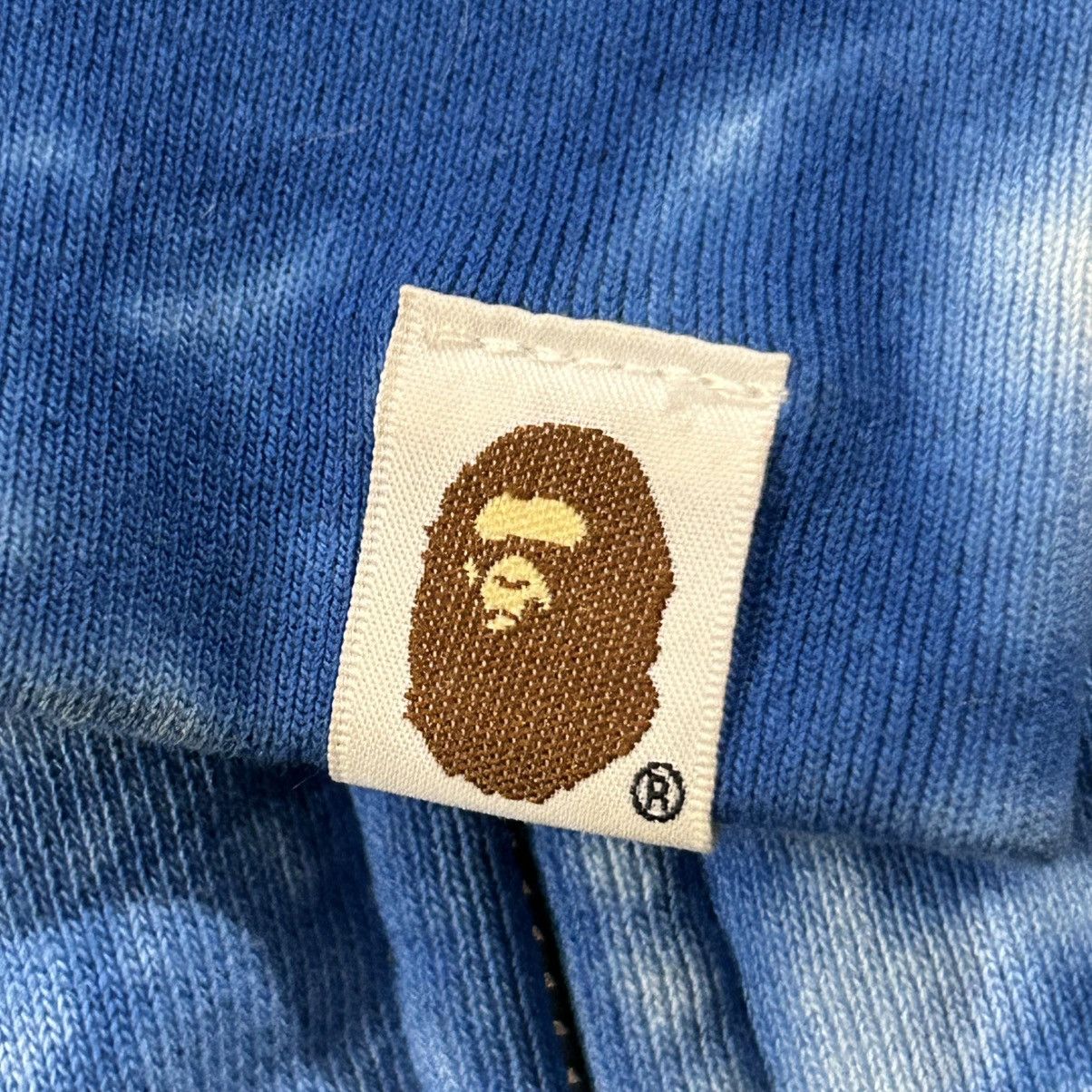 Bape BAPE Blue Tie Dye Full Zip Hoodie Size US XL / EU 56 / 4 - 9 Thumbnail