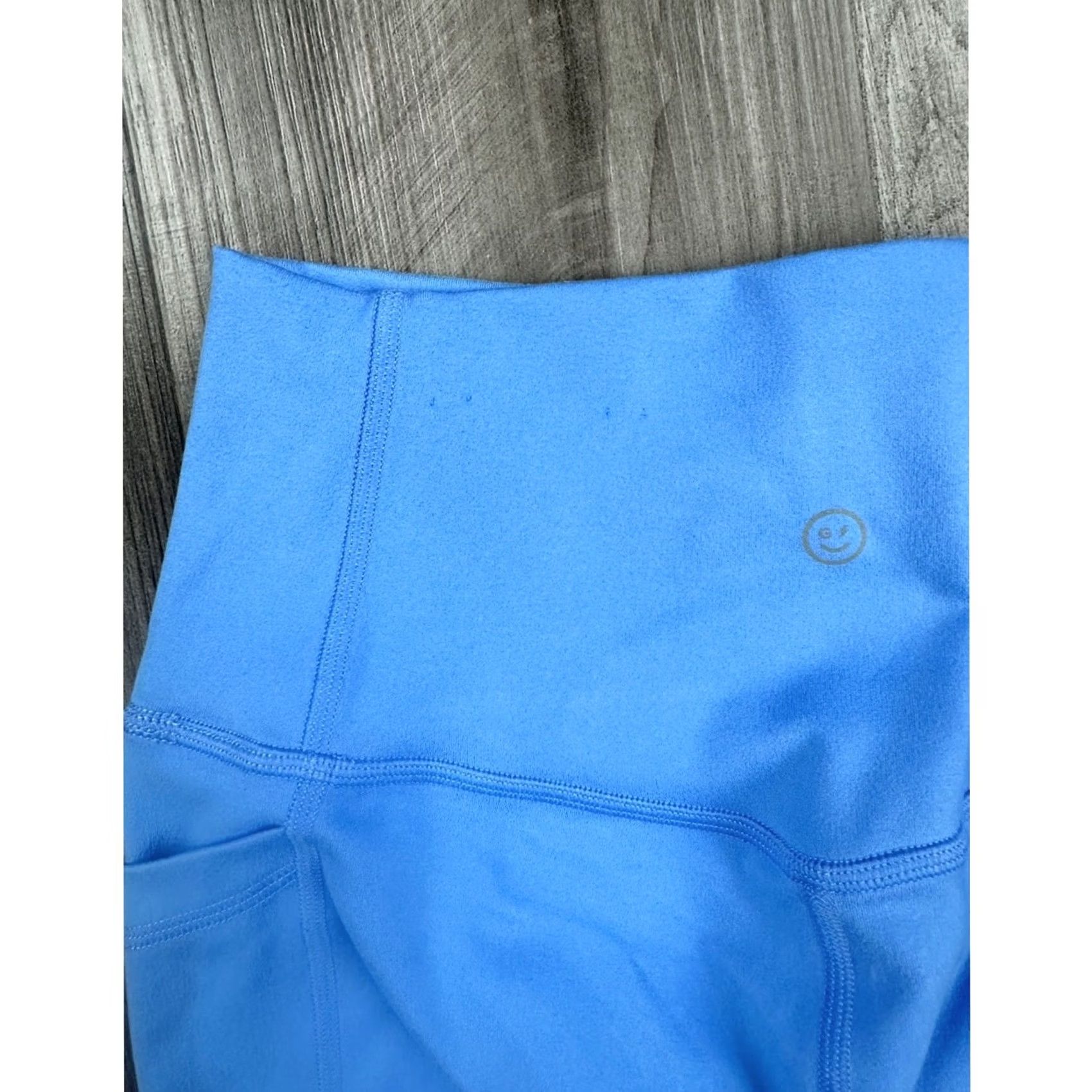 Vintage Gilly Hicks Light Blue Go Recharge High-Rise Pocket Leggings Women’s Medium Size 32" / US 10 / IT 46 - 6 Thumbnail