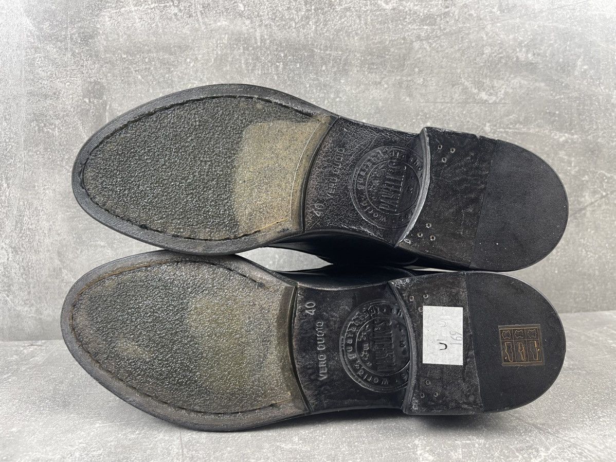 Ma+ Archive Avant Garde Opium Leather Belted HandCrafted Boots Size US 7.5 / EU 40-41 - 7 Thumbnail