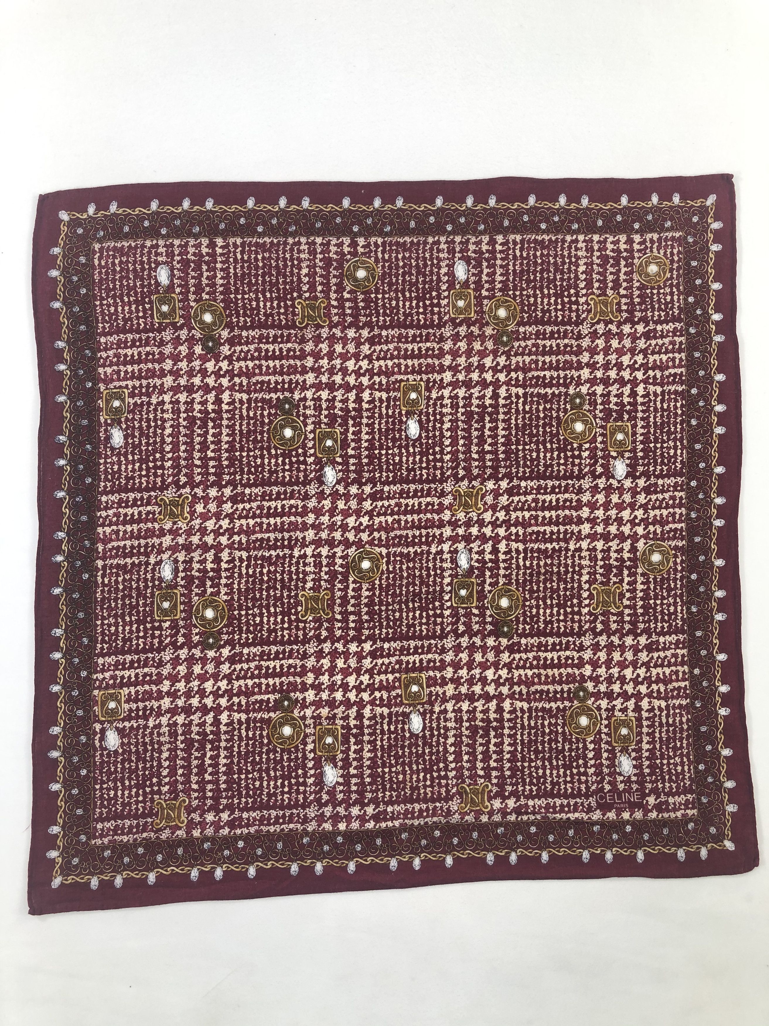 Celine Celine Handkerchief / Bandana / Neckerchief Size ONE SIZE - 2 Thumbnail