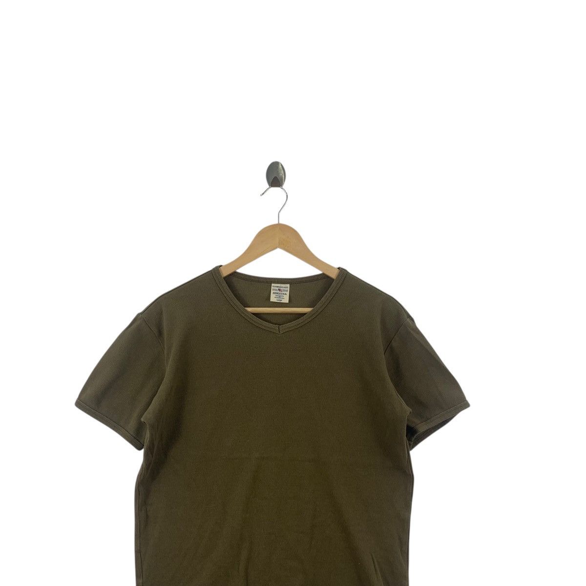 Avirex Vintage AVIREX USA AMERICAN Classic Waffle Tee Shirt Top Size L / US 10 / IT 46 - 2 Thumbnail