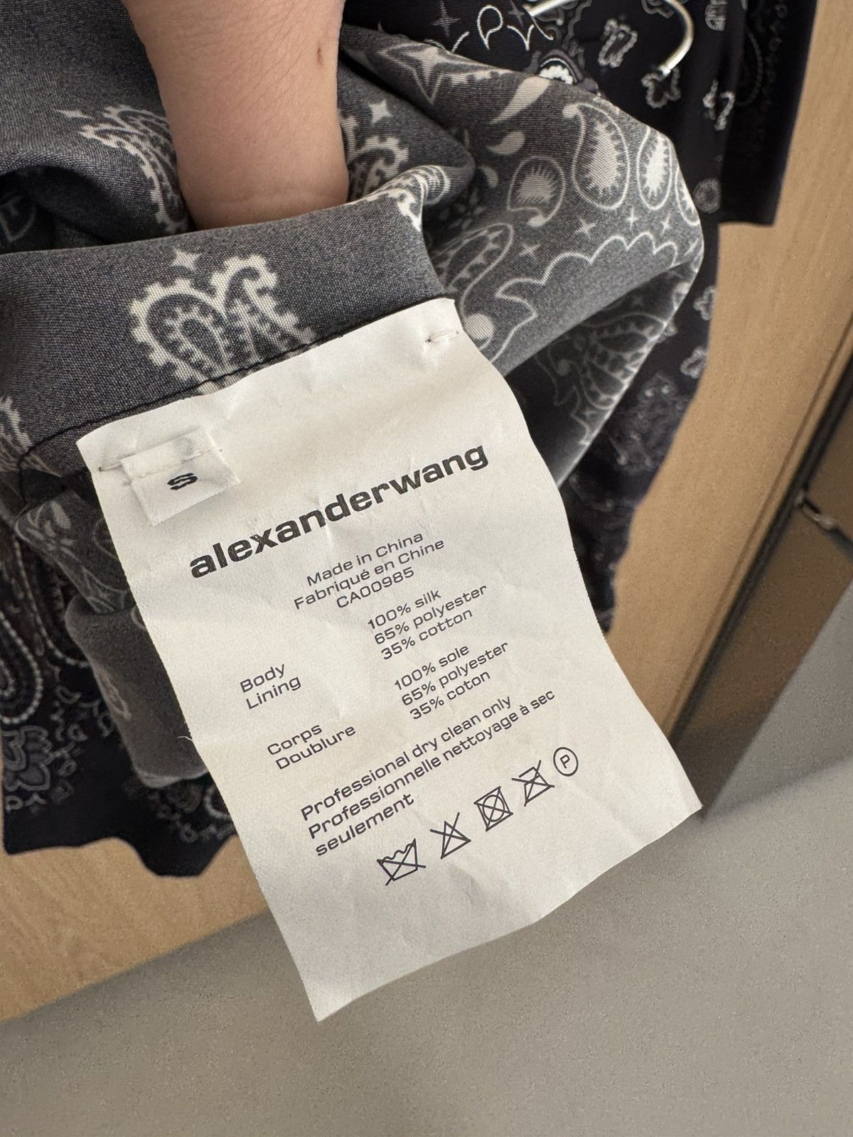 Alexander Wang Alexander Wang - Bandana Silk Shirt & Shorts Size US M / EU 48-50 / 2 - 6 Thumbnail