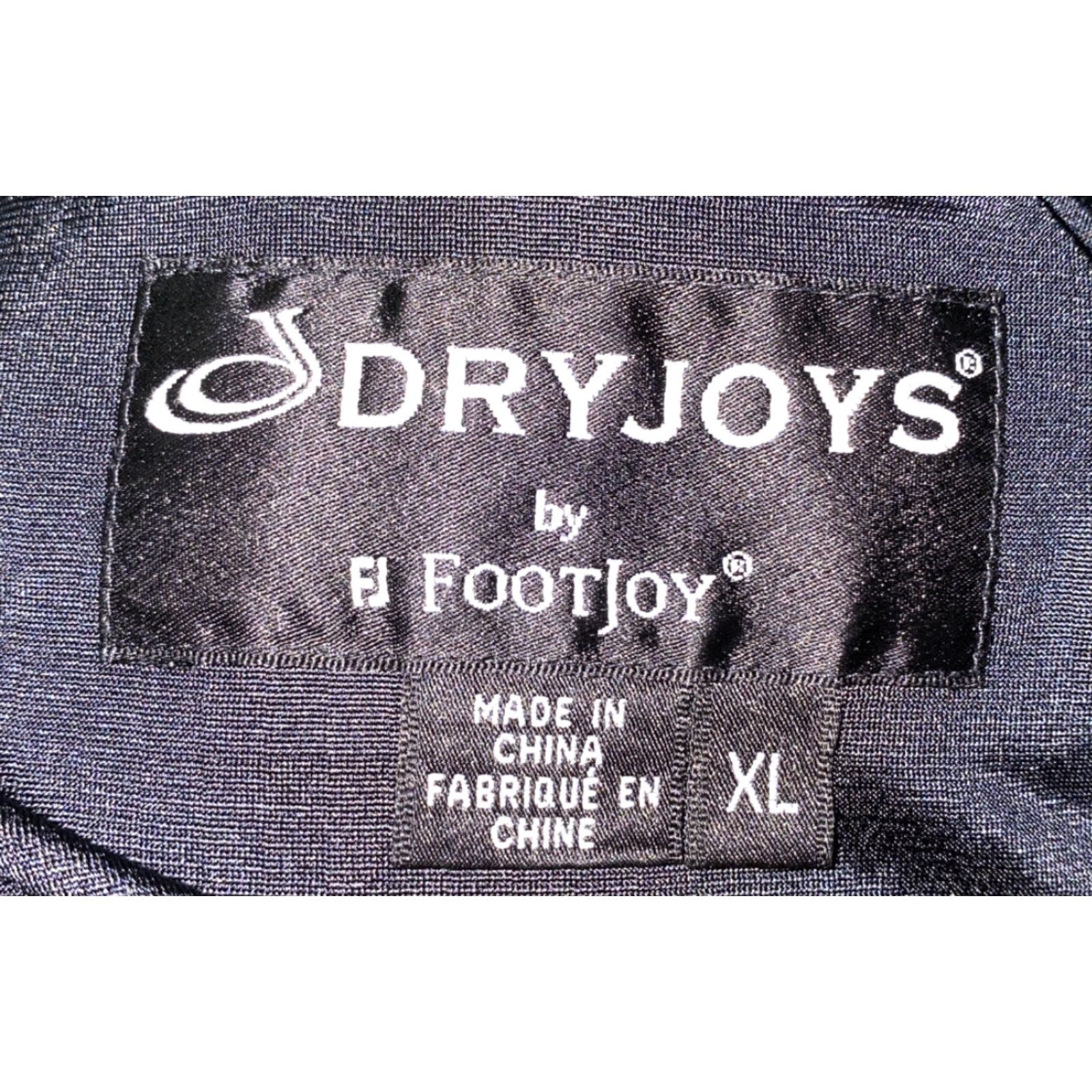 Footjoy FootJoy Jacket Golf Footjoy Dryjoys Gray XL Men 1/2 Button Up Polyester Golf Jacket Regular Size XL Gray Mens Size US XL / EU 56 / 4 - 5 Thumbnail