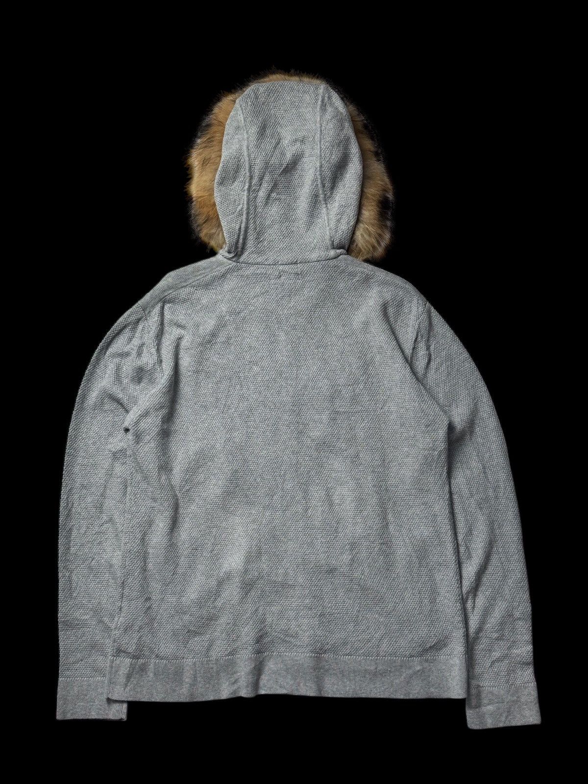 Hysteric Glamour Distressed Fur Hoodie Calvin Klein Ifsix Style Size US L / EU 52-54 / 3 - 2 Thumbnail