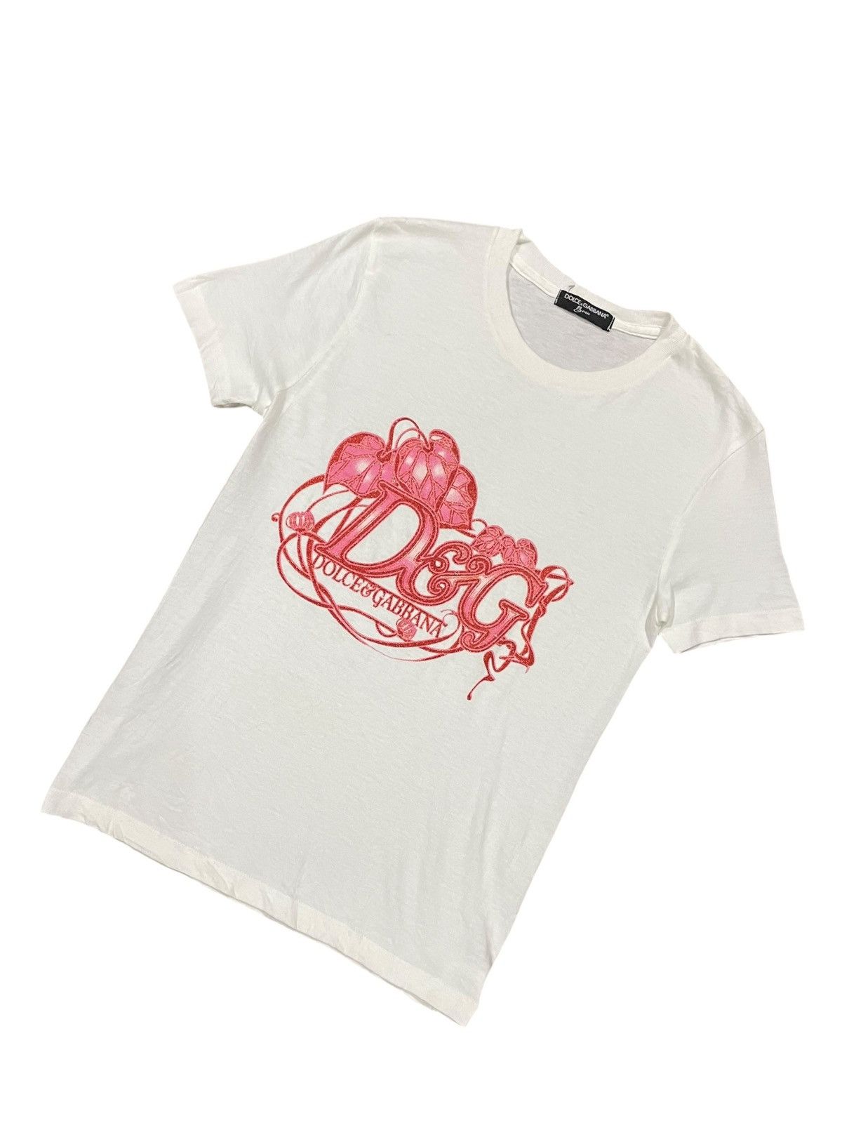 Designer × Dolce & Gabbana Dolce & Gabbana Basic Tee Size S / US 4 / IT 40 - 2 Thumbnail