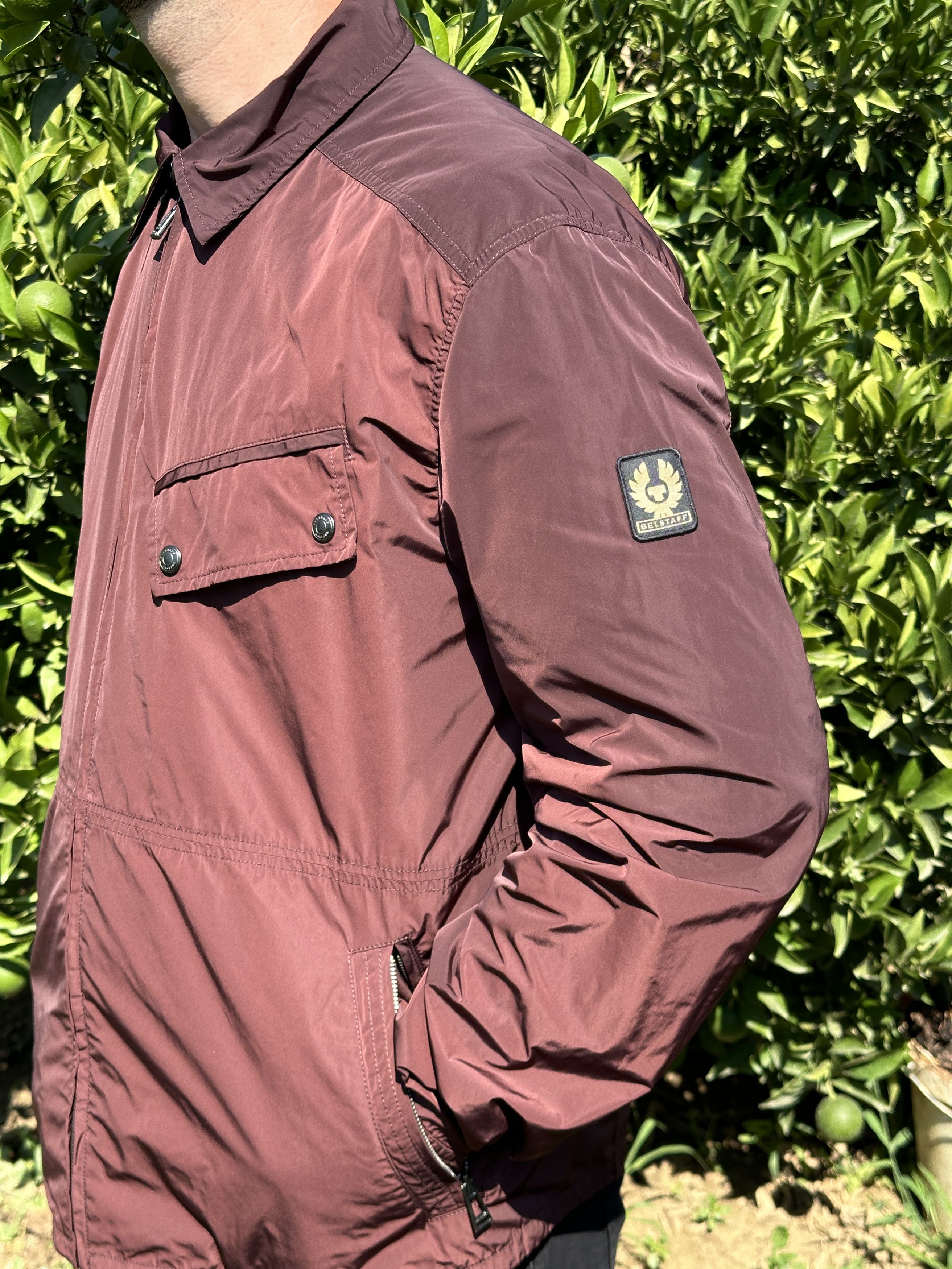Belstaff Belstaff Light 2023 Bomber Aviator Metallic Cherry Size 2XL Size US XXL / EU 58 / 5 - 10 Thumbnail