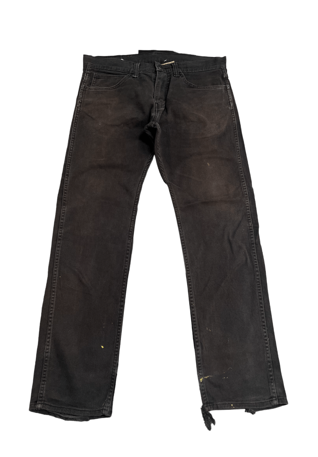 Vintage Levi's 513 Black Distressed Denim Jeans L287