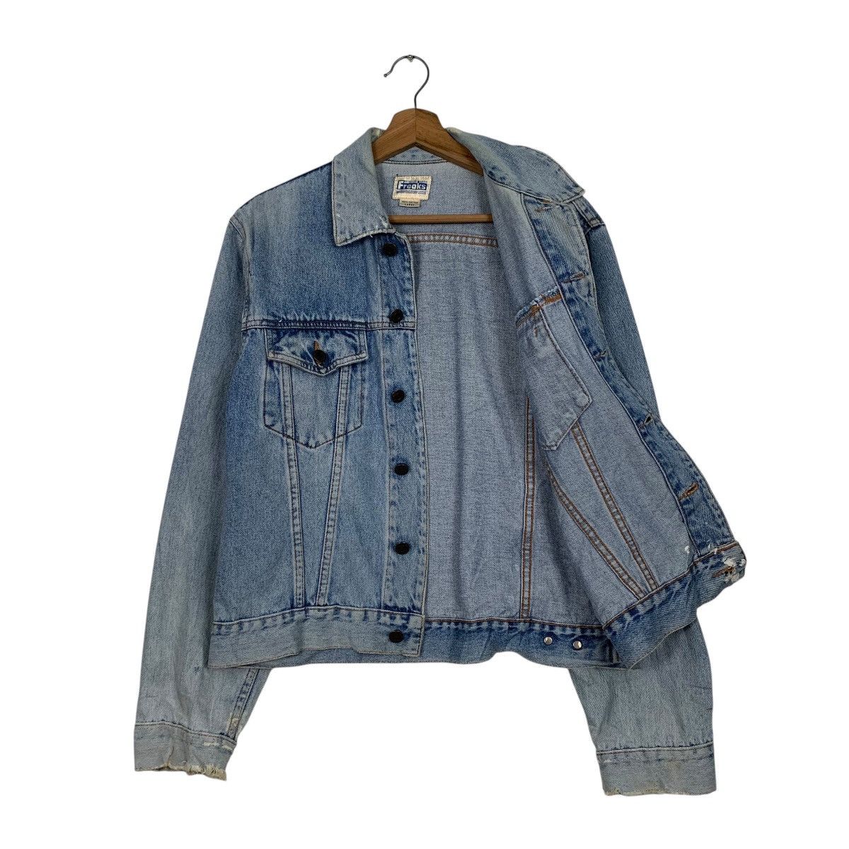 Japanese Brand Japanese Brand Freaks Denim Jacket Size US S / EU 44-46 / 1 - 9 Thumbnail