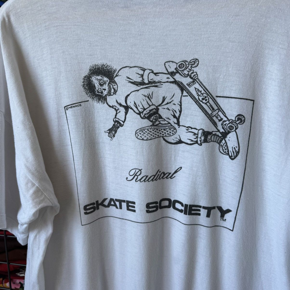 Vintage Vintage 1988 Skate Society x Dennis the Menace T-shirt Size US L / EU 52-54 / 3 - 12 Thumbnail