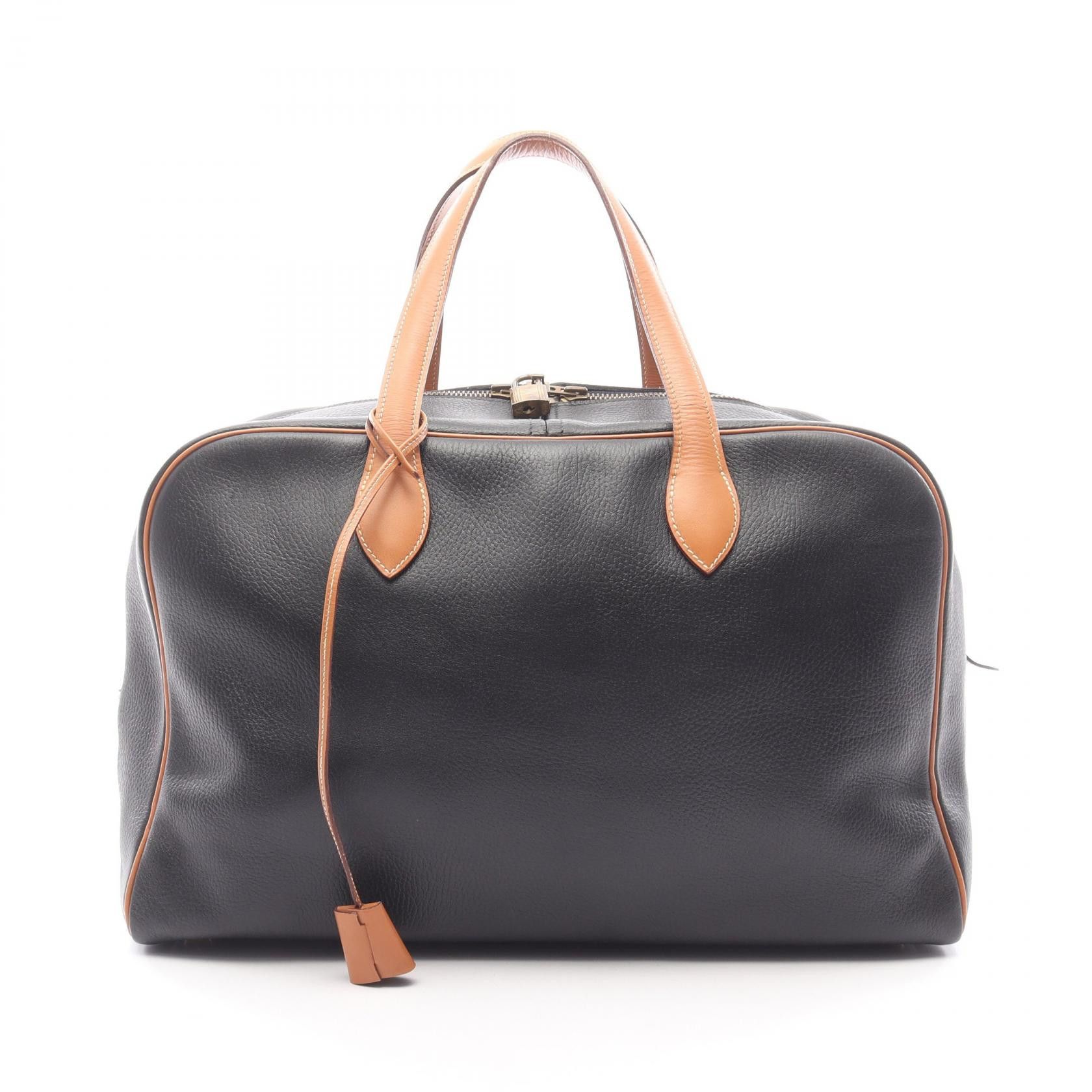 Hermes Hermes Hermes Victoria43 Ardennes Boston Bag Leather Travel Bag Q DUTY FREE for USA Size ONE SIZE - 1 Thumbnail