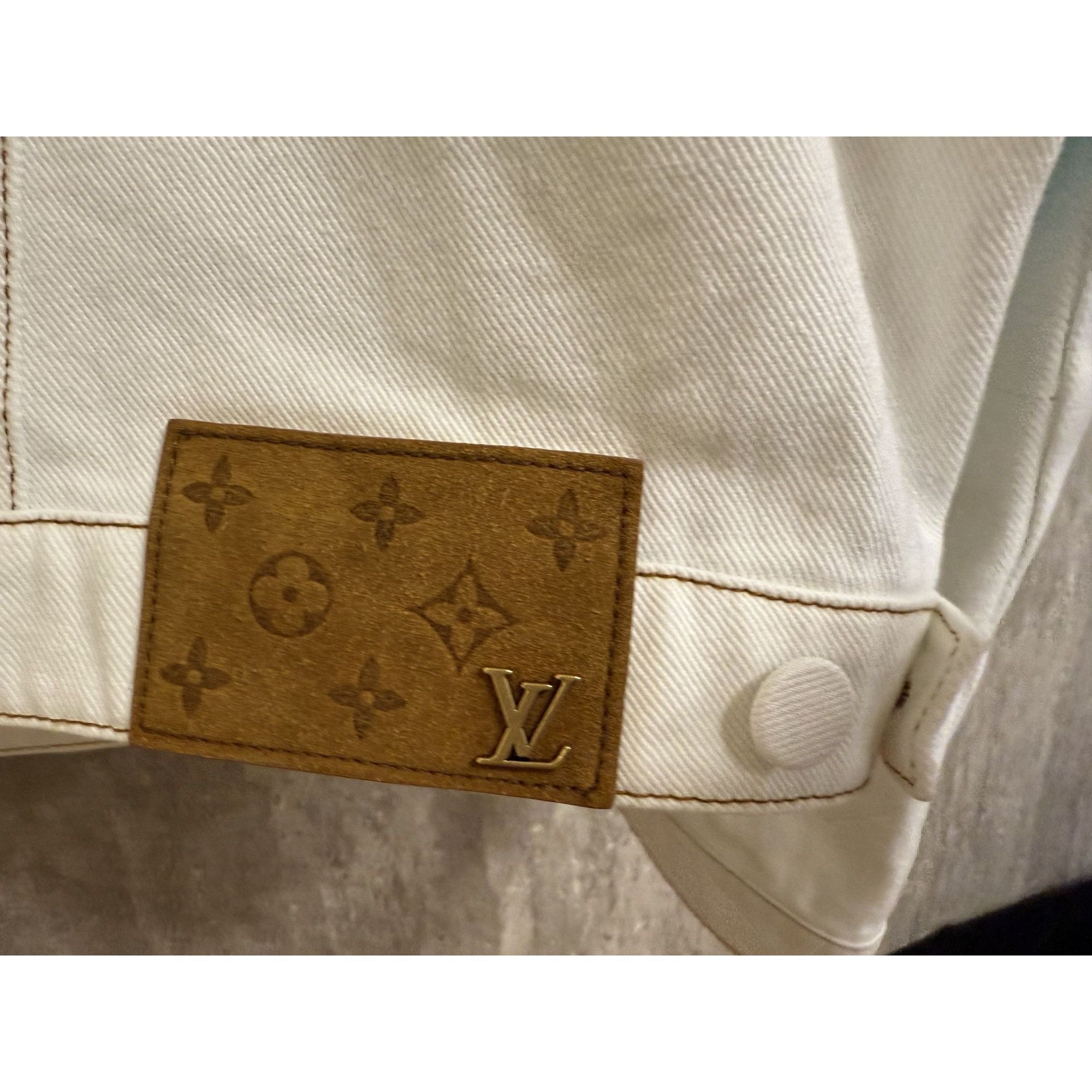 Louis Vuitton Louis Vuitton Mens Gradient Denim Jacket - Size 56 - Made In Size US XL / EU 56 / 4 - 5 Thumbnail