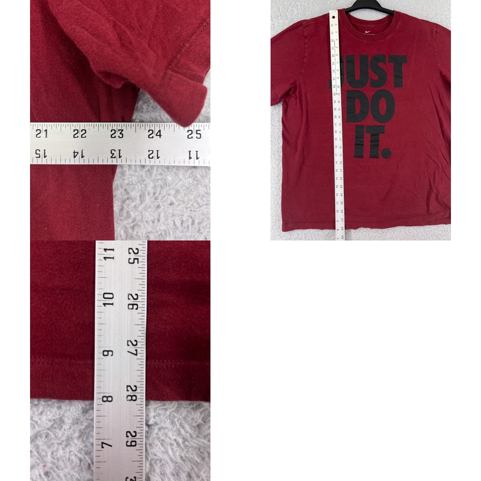 Nike Nike Shirt Mens XL Red Short Sleeve Crew Neck Logo Athletic 90s Outdoor Retro Sports Size US XL / EU 56 / 4 - 9 Thumbnail