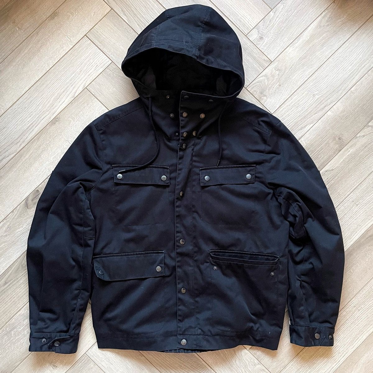 Kenzo Kenzo Paris Spell Out Black Coat Size US S / EU 44-46 / 1 - 5 Thumbnail