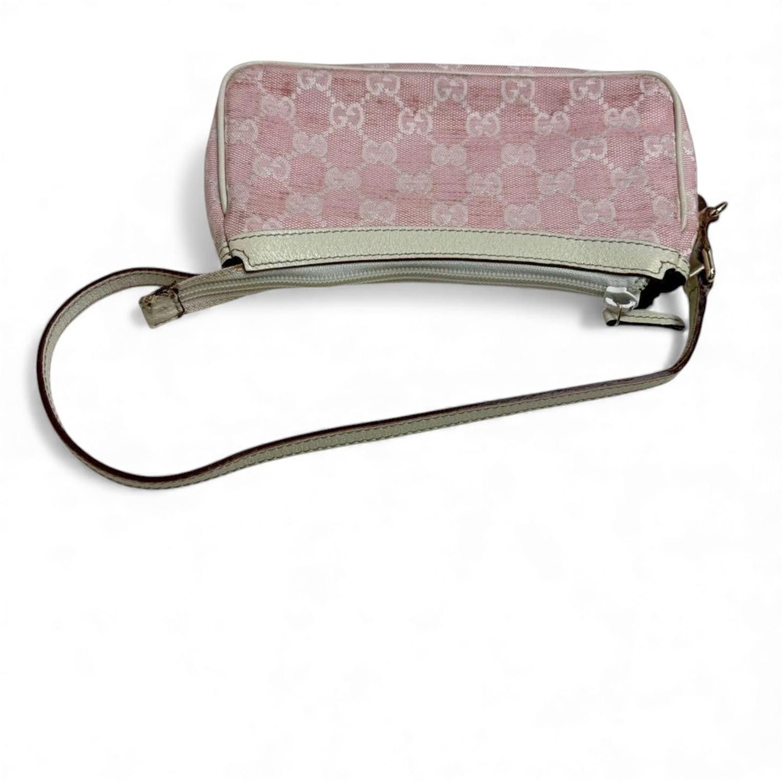 Gucci Gucci - Pink Monogram Shoulder Bag Size ONE SIZE - 4 Thumbnail