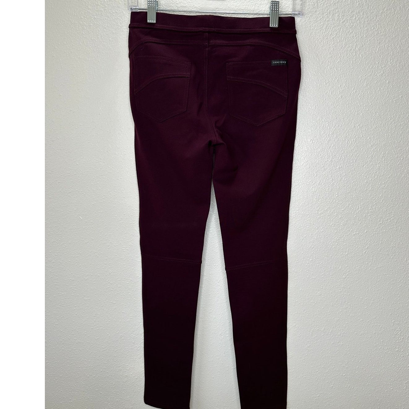 Sanctuary Sanctuary Eggplant Purple Pull On Jegging Legging Small Size 27" / US 4 / IT 40 - 6 Thumbnail