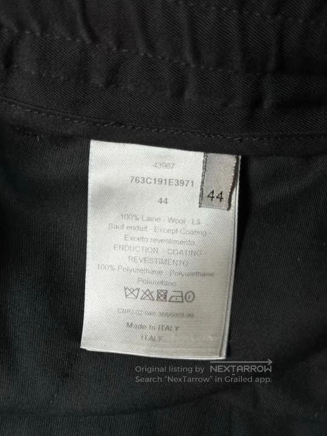 Dior Dior Wool Sports Pants. Size US 28 / EU 44 - 4 Thumbnail
