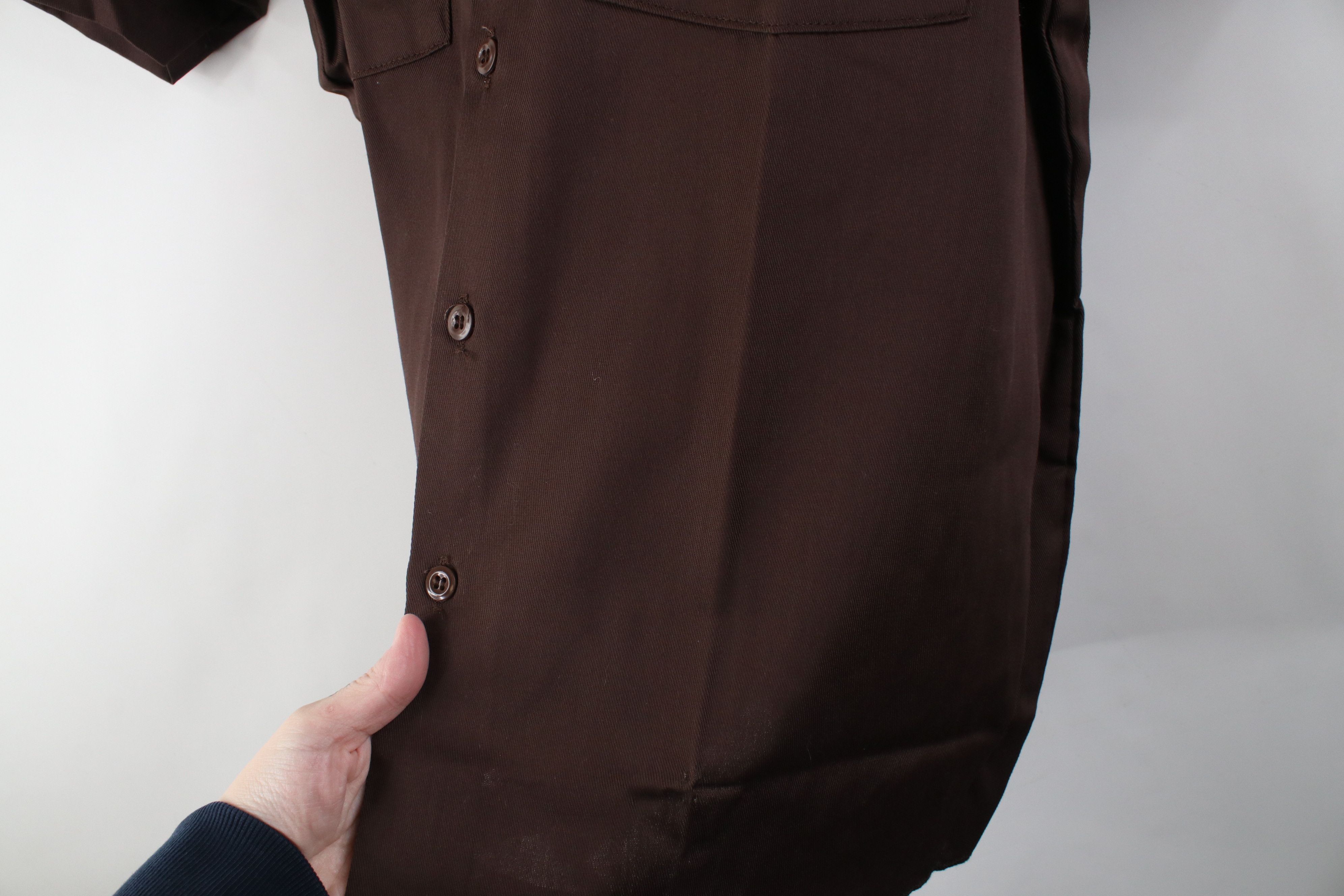 Dickies Deadstock Vintage 70s Dickies Short Sleeve Button Shirt USA Size US XL / EU 56 / 4 - 5 Thumbnail
