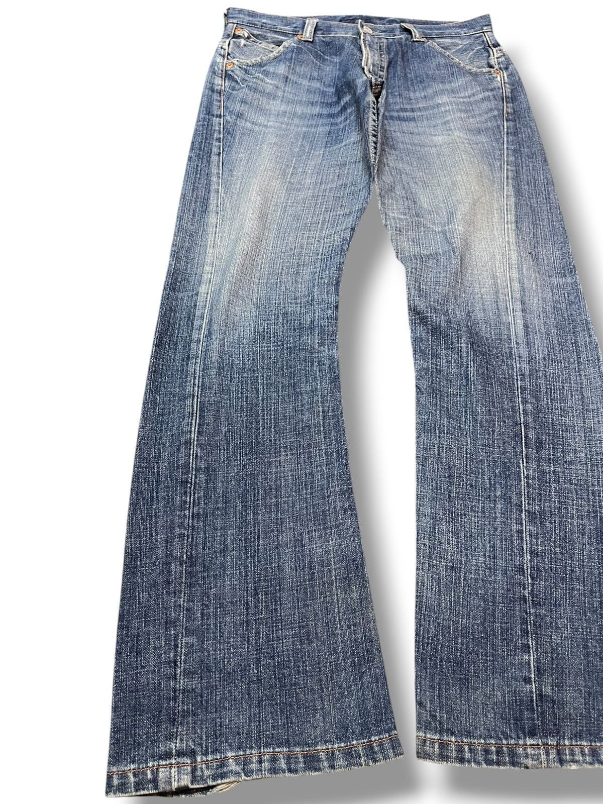 Hysteric Glamour Vintage Bobson Super Amusing Curve Leg Denim Size US 34 / EU 50 - 3 Thumbnail