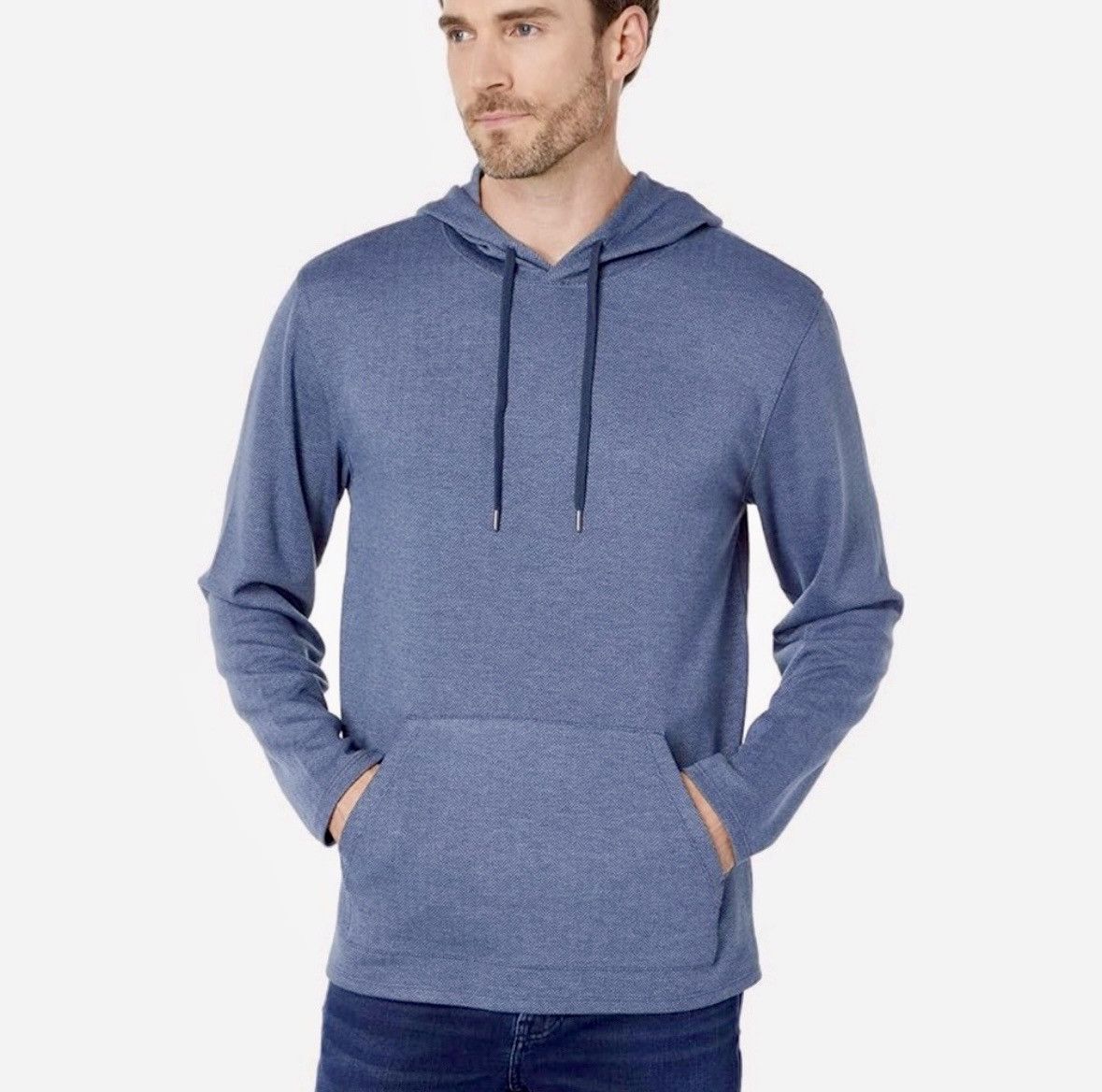 Vince Vince Herringbone Hoodie Sweatshirt XL Like New Size US XL / EU 56 / 4 - 1 Thumbnail
