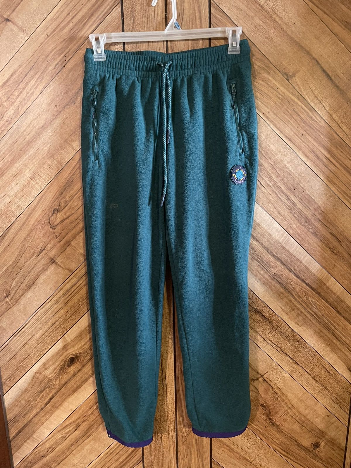 Adidas Adidas Originals Green Wander Hour Polar Fleece Pants Size US 36 / EU 52 - 2 Thumbnail