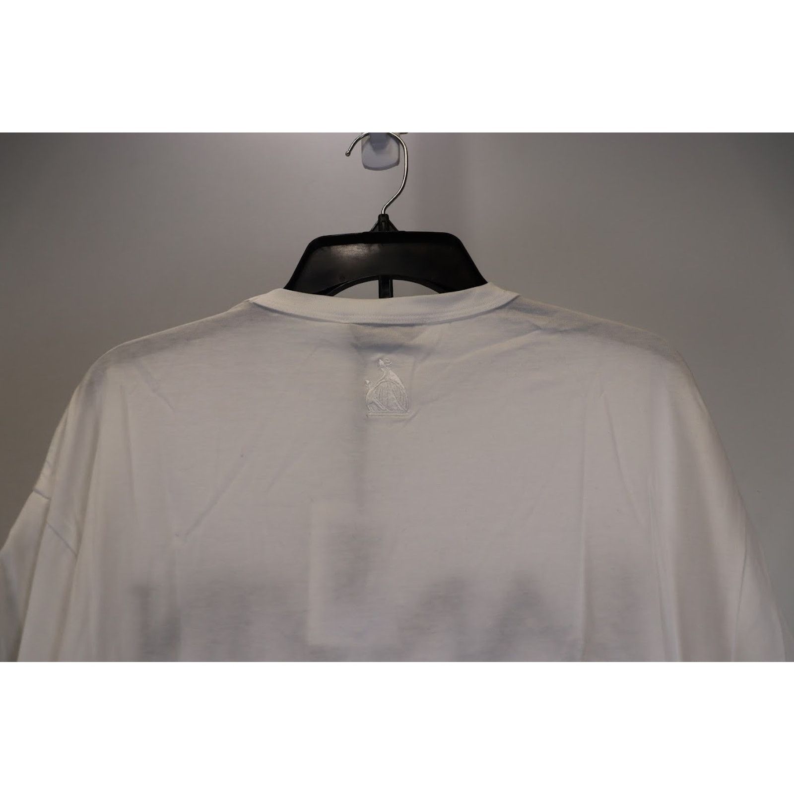 Lanvin o1rshd1 Embroidered Oversize T-Shirt in Optic White Size US XL / EU 56 / 4 - 9 Thumbnail