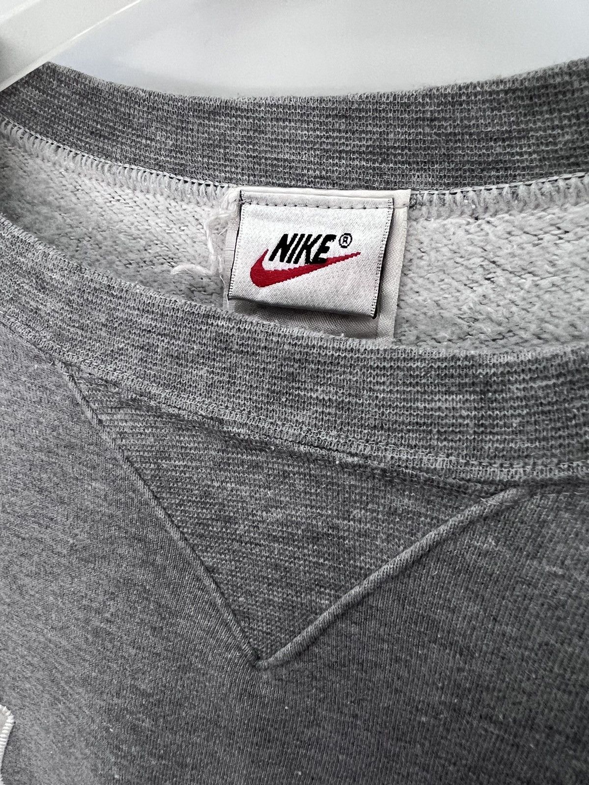 Nike 🔥90's Nike Swoosh & Spell out Big Logo Sweatshirt Size US M / EU 48-50 / 2 - 8 Thumbnail