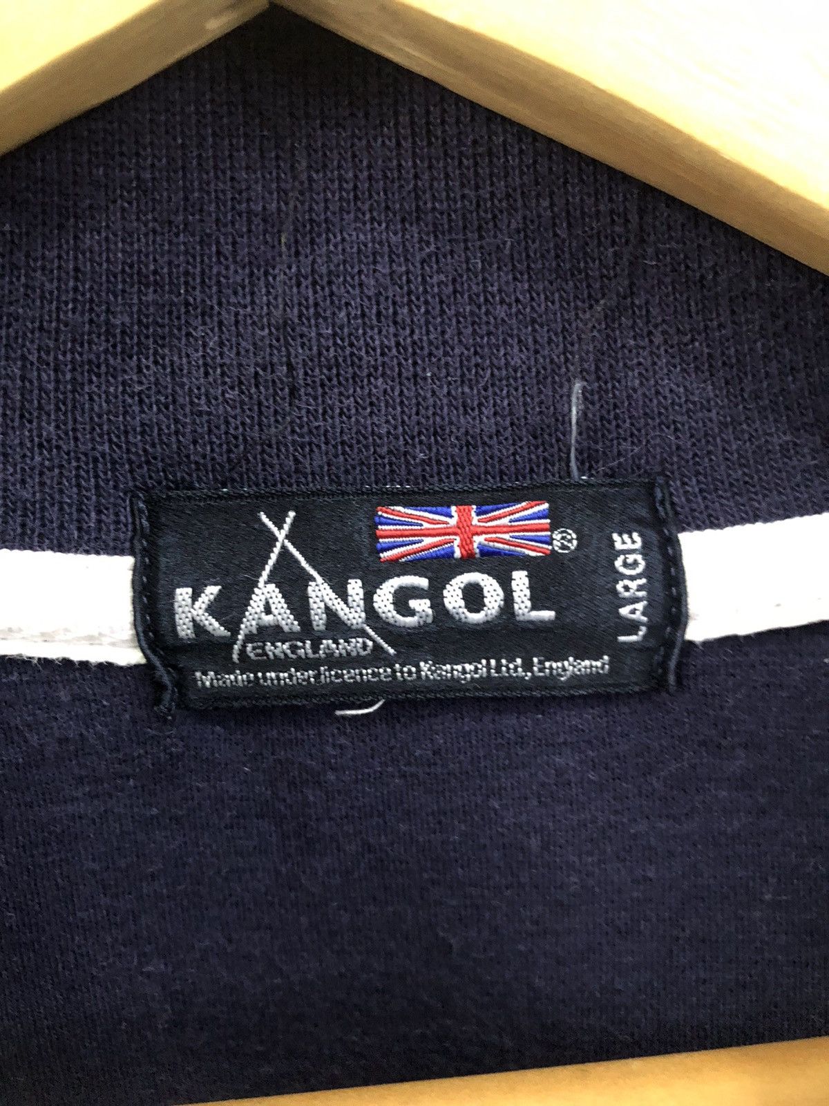 Kangol Rare Kangol Quarter Zip OG UK-JP Crossover Size US L / EU 52-54 / 3 - 9 Thumbnail