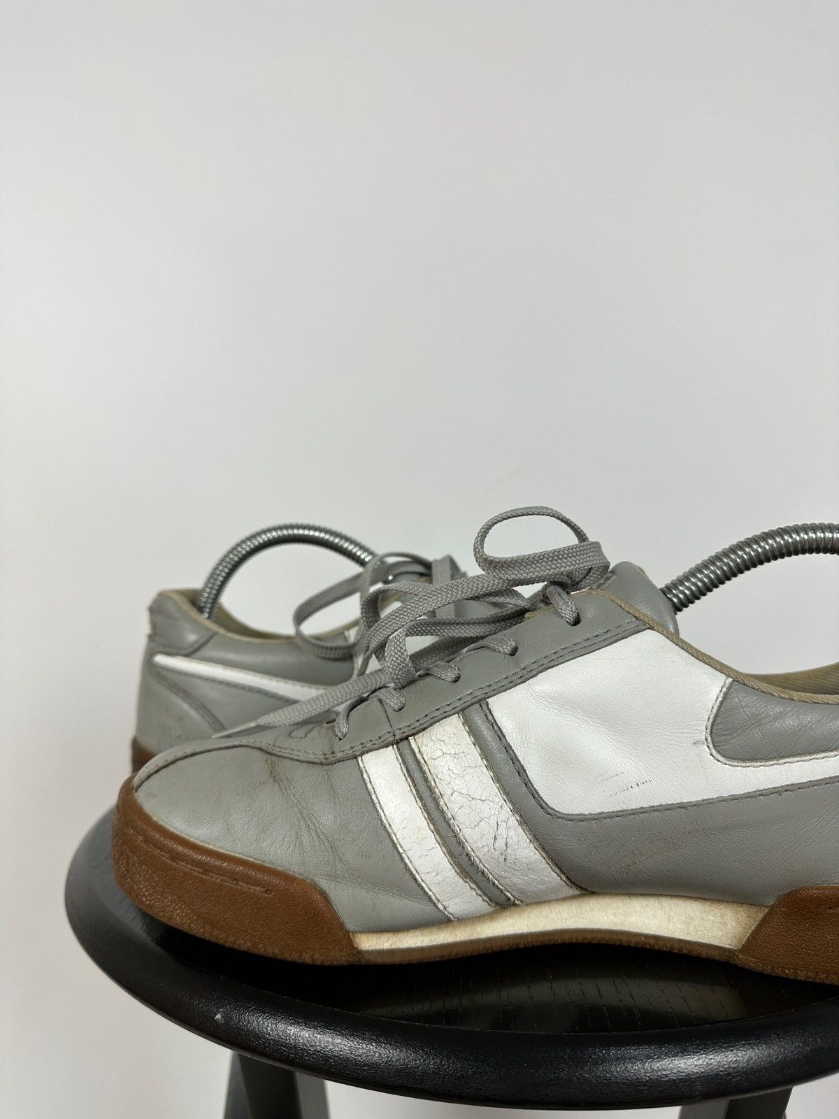 Diesel Vintage Diesel Y2K Leather Sneakers Size US 7 / EU 40 - 17 Thumbnail