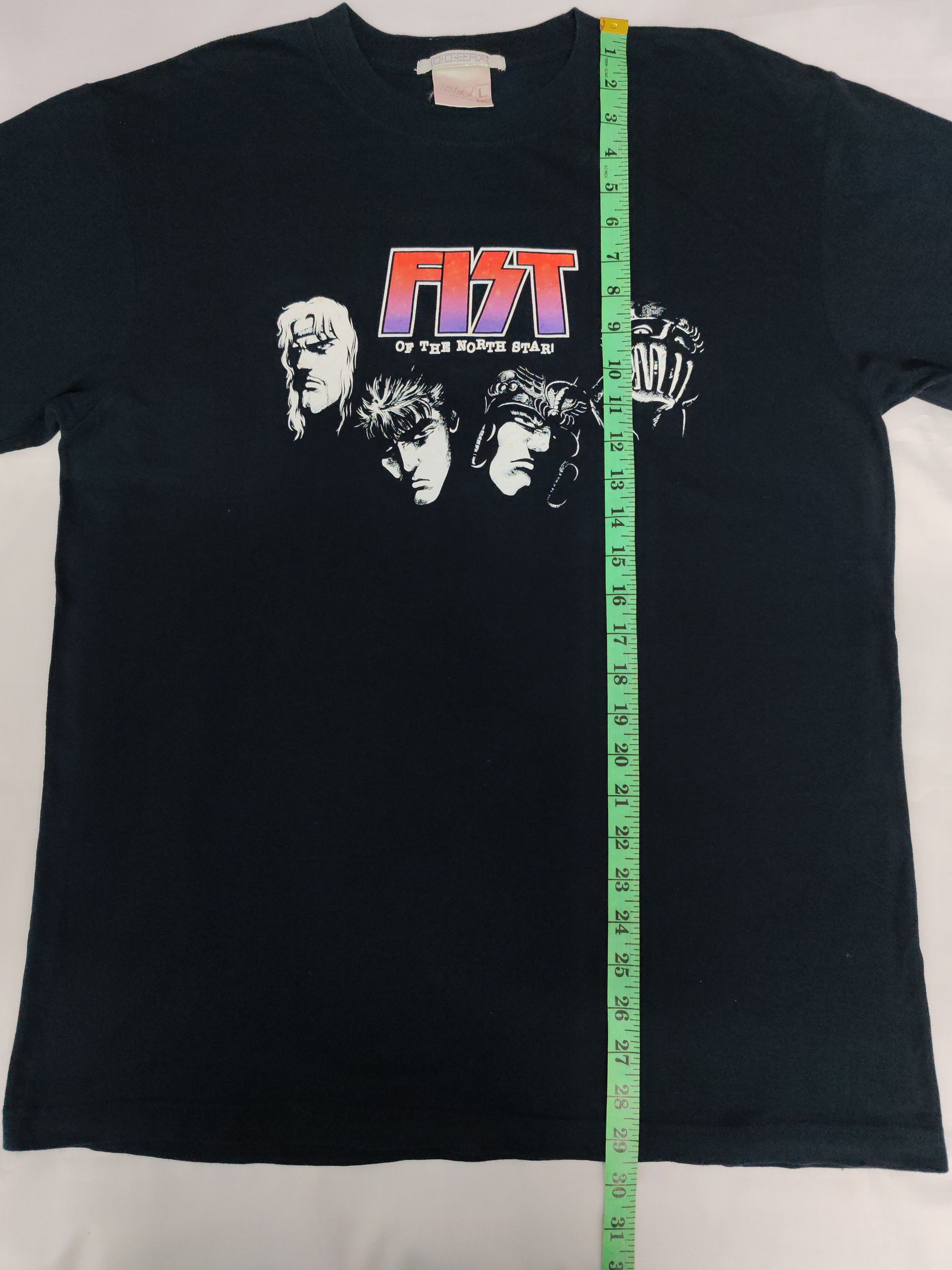 Anime Vintage Fist Of The North Star Japan Anime Tee Akira Size US L / EU 52-54 / 3 - 6 Thumbnail