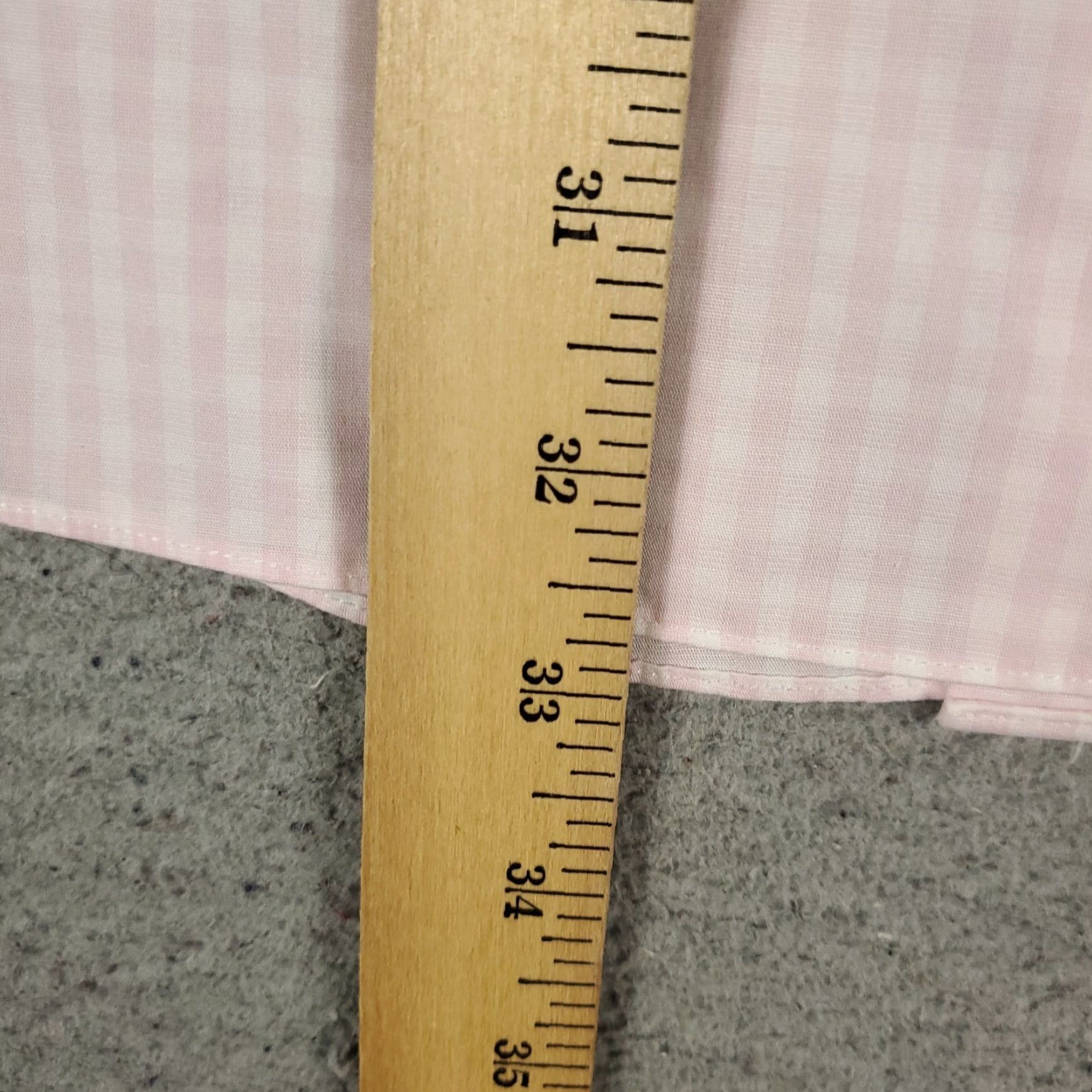 Brooks Brothers Brooks Brothers Shirt Mens 17.5 Pink Check Regent Dress Button Up Long Sleeve Size 46R - 4 Thumbnail