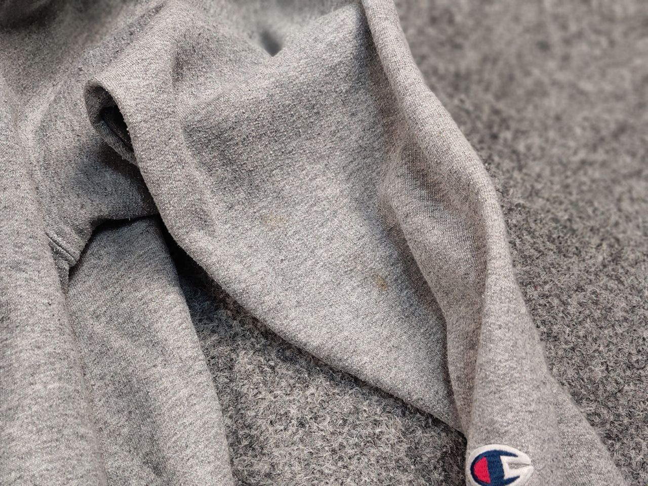 Champion Vintage 90's Champion Penn State Logo Gray Blank Hoodie Size US M / EU 48-50 / 2 - 18 Thumbnail